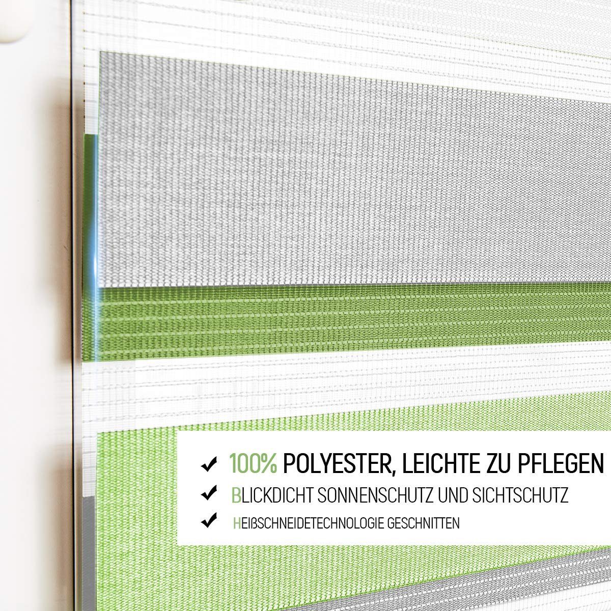 Doppelrollo doppelrollo Klemmfix ohne Bohren, OUBO, verdunkelnd, verspannt, günstig online kaufen