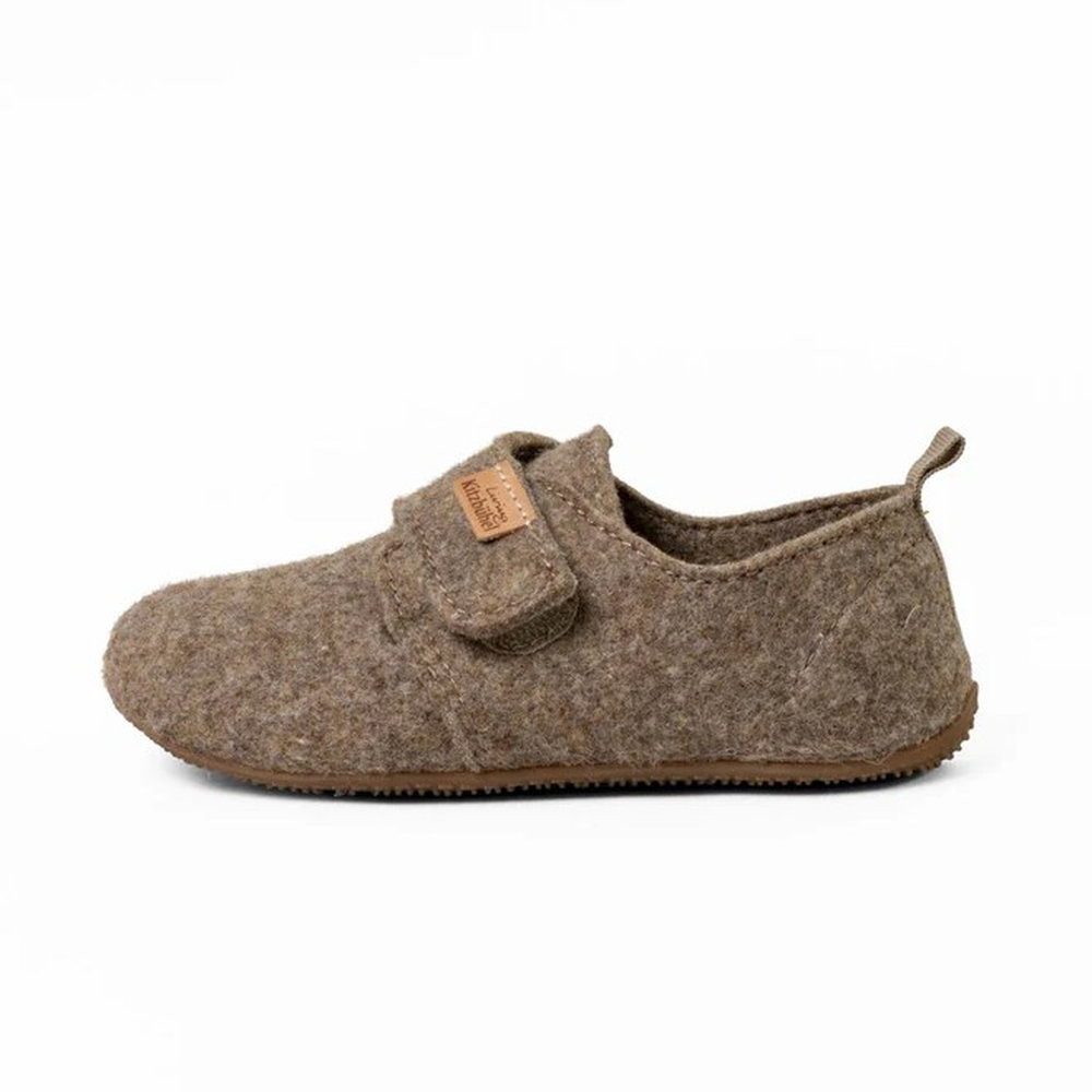 Living Kitzbühel Franzi Filz Unifarben Kids amaretto braun Kinder (31-35) Hausschuh
