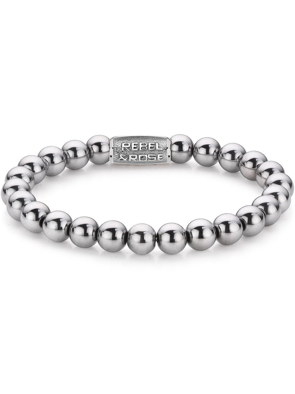 Rebel & Rose Armband Rebel & Rose Armband Silver Shine RR-8DV01-S-L Herren günstig online kaufen