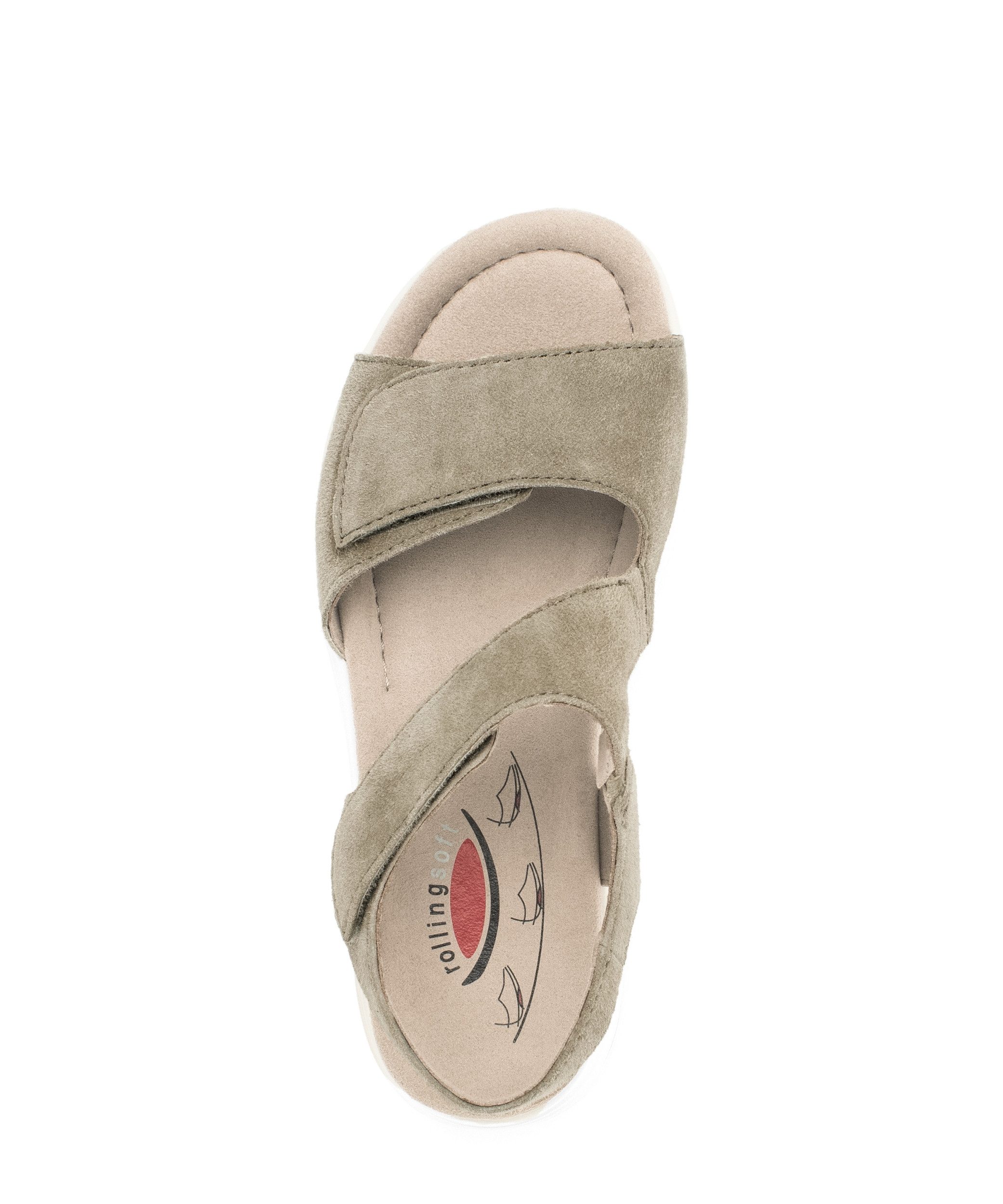 Gabor GABOR Rollingsoft Sandale Grün Sandalette günstig online kaufen