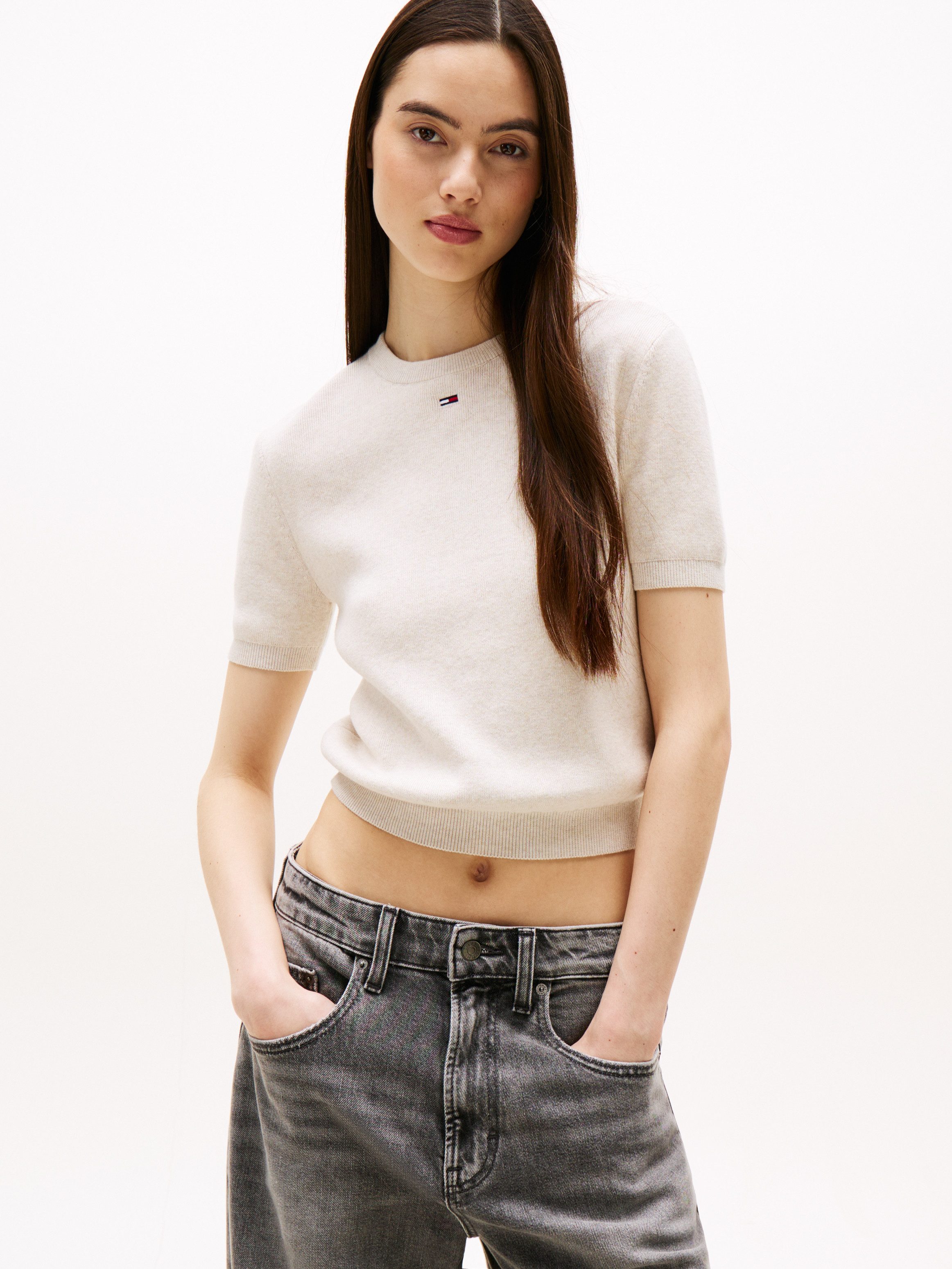 Tommy Jeans Kurzarmpullover TJW ESSENTIAL SS günstig online kaufen