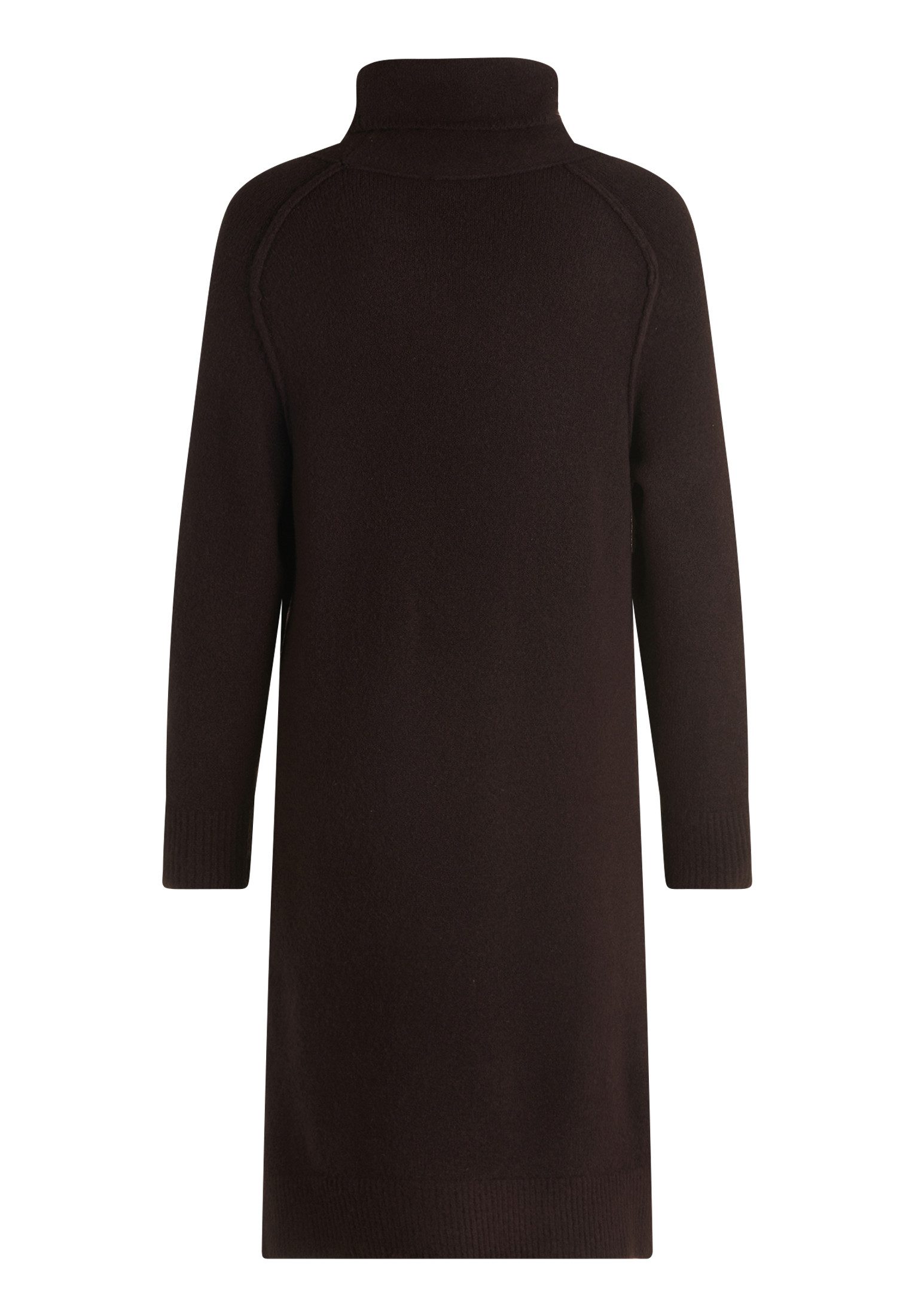 Cartoon Strickkleid Damen Strickkleid mit Turtle Neck günstig online kaufen