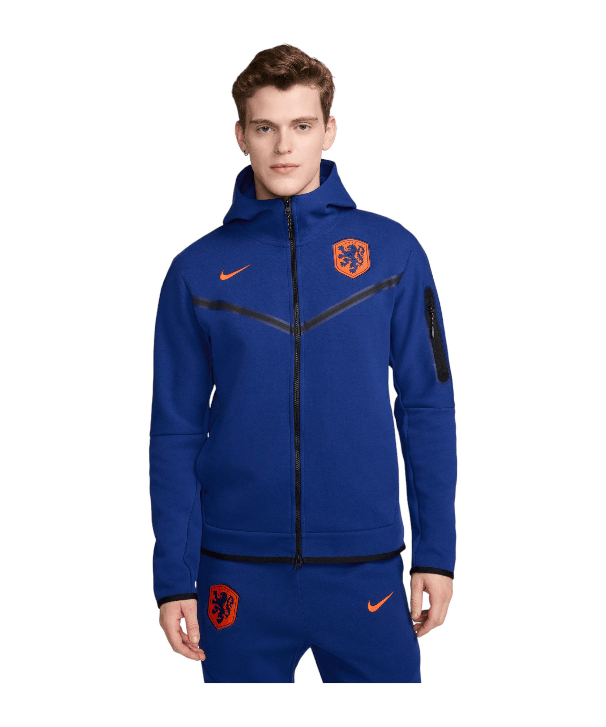 Nike Sweatshirt Niederlande Tech Fleece Hoody EM 2024