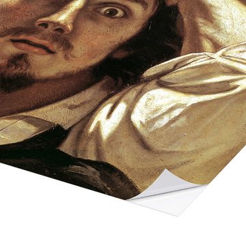 Posterlounge Wandfolie Gustave Courbet, Der Verzweifelte, Malerei