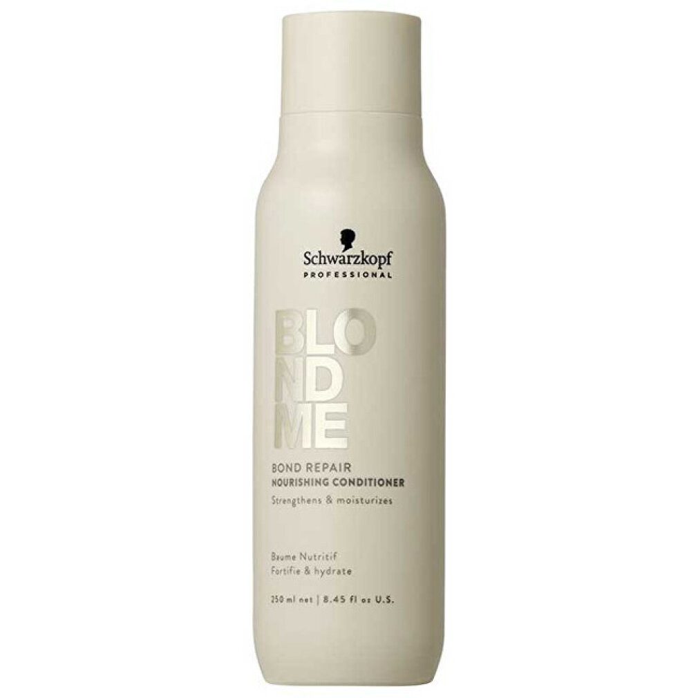 Schwarzkopf Haarpflege-Set BLONDME BOND REPAIR Nährende Haarspülung 250 ml