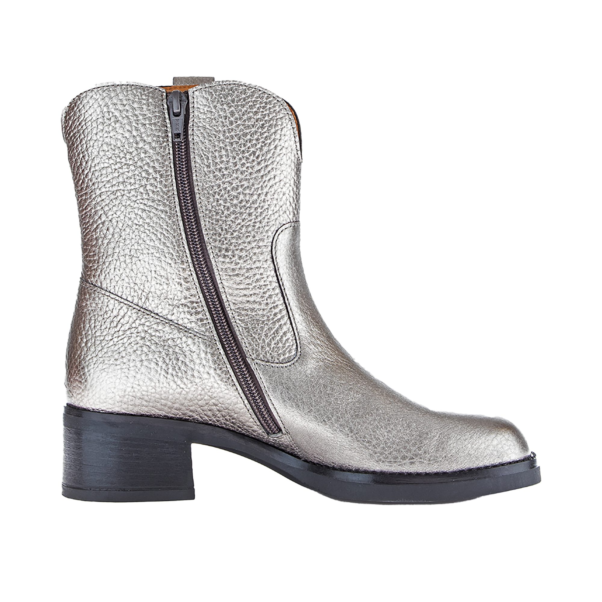 Gabor Gabor 5.922.60, Stiefeletten, Silber/ Metallic, Damen Stiefelette