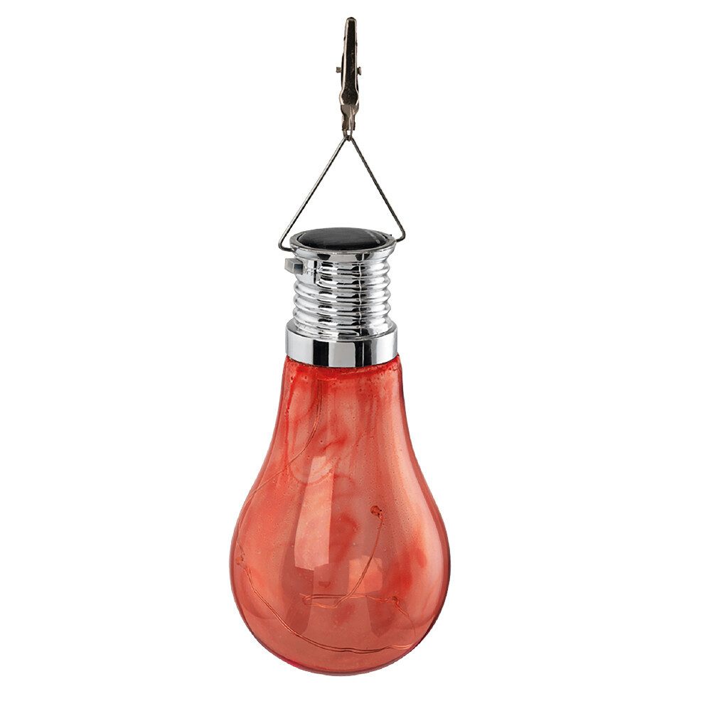 EGLO LED Solarleuchte silber, rund, 0,24W, G9, warmweiß, ø65mm, solarbetrieben, warmweiß