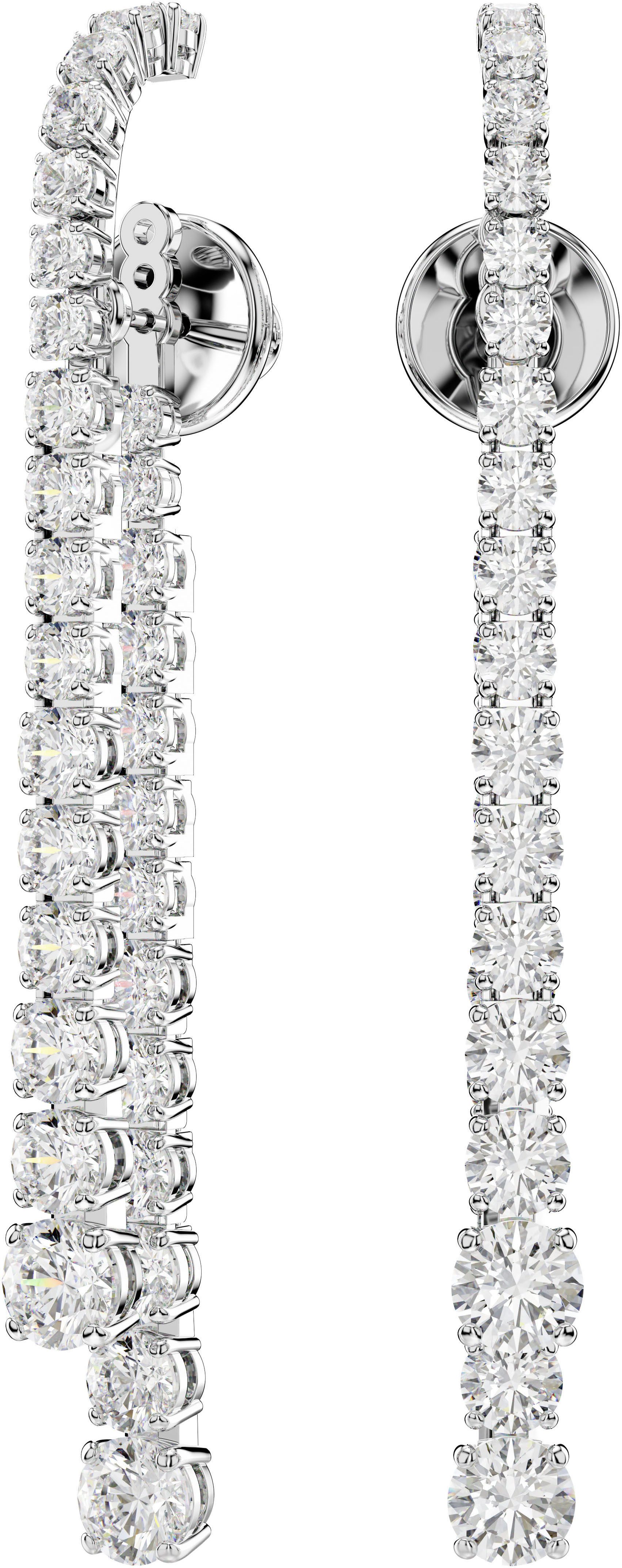 Swarovski Paar Ohrstecker Schmuck Geschenk Matrix Drop-Ohrhänger, mit Swaro günstig online kaufen