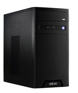 Hyrican Multimedia SET2346 PC-Komplettsystem (24", Ryzen 5 5600G, Radeon Graphics, 8 GB RAM, 2000 GB HDD, Windows 11, inklusive 24" 243V7QDAB LCD-Monitor, Headset & Webcam)