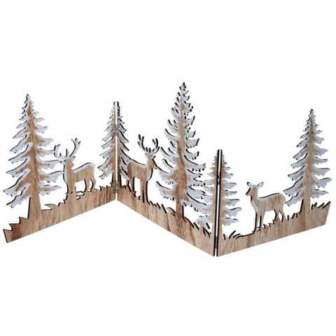 Schneider Weihnachtsfigur Zauberwald, Weihnachtsdeko, Silhouette aus Holz
