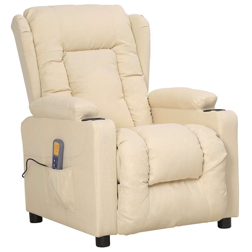 vidaXL Massagesessel Massagesessel mit Aufstehhilfe Creme günstig online kaufen