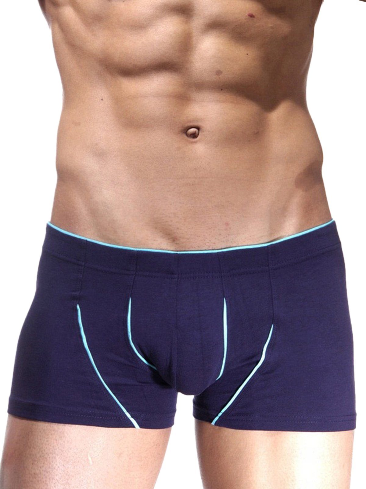 Boxer Trunk Underwear Pants Lila, Doreanse Herren DA1570 S, Purple Slimfit
