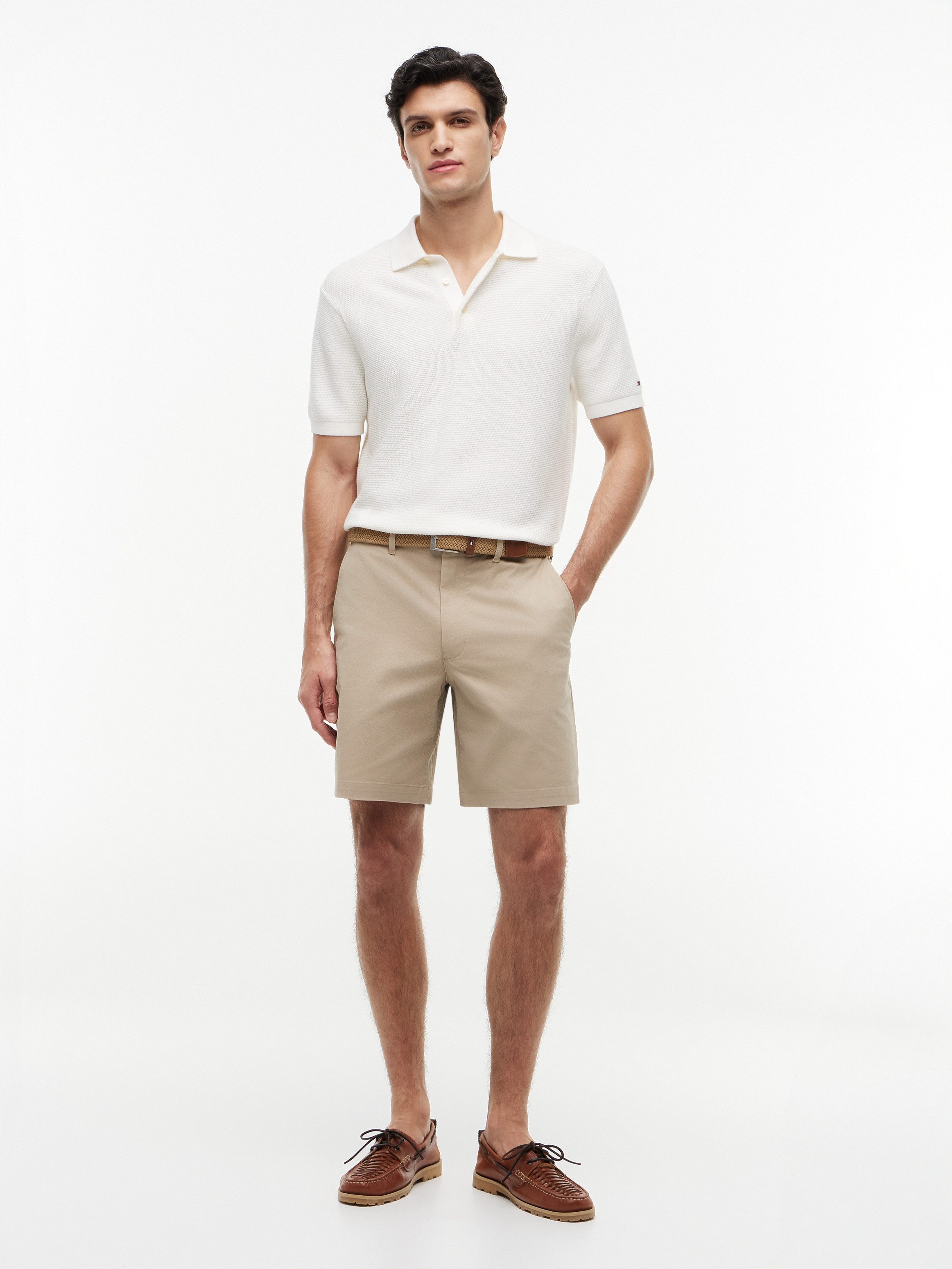 Tommy Hilfiger Chinoshorts DOVER 8" ESS TWILL SHORT Twill-Shorts mit 20 cm Schrittlänge – Bild 4 von 5