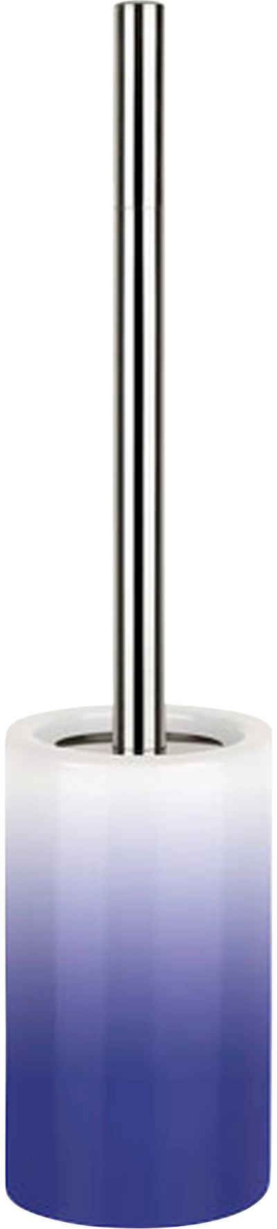 spirella WC-Garnitur TUBE Gradient, Toilettenbürste Hochwertig mit hygienischem Behälter