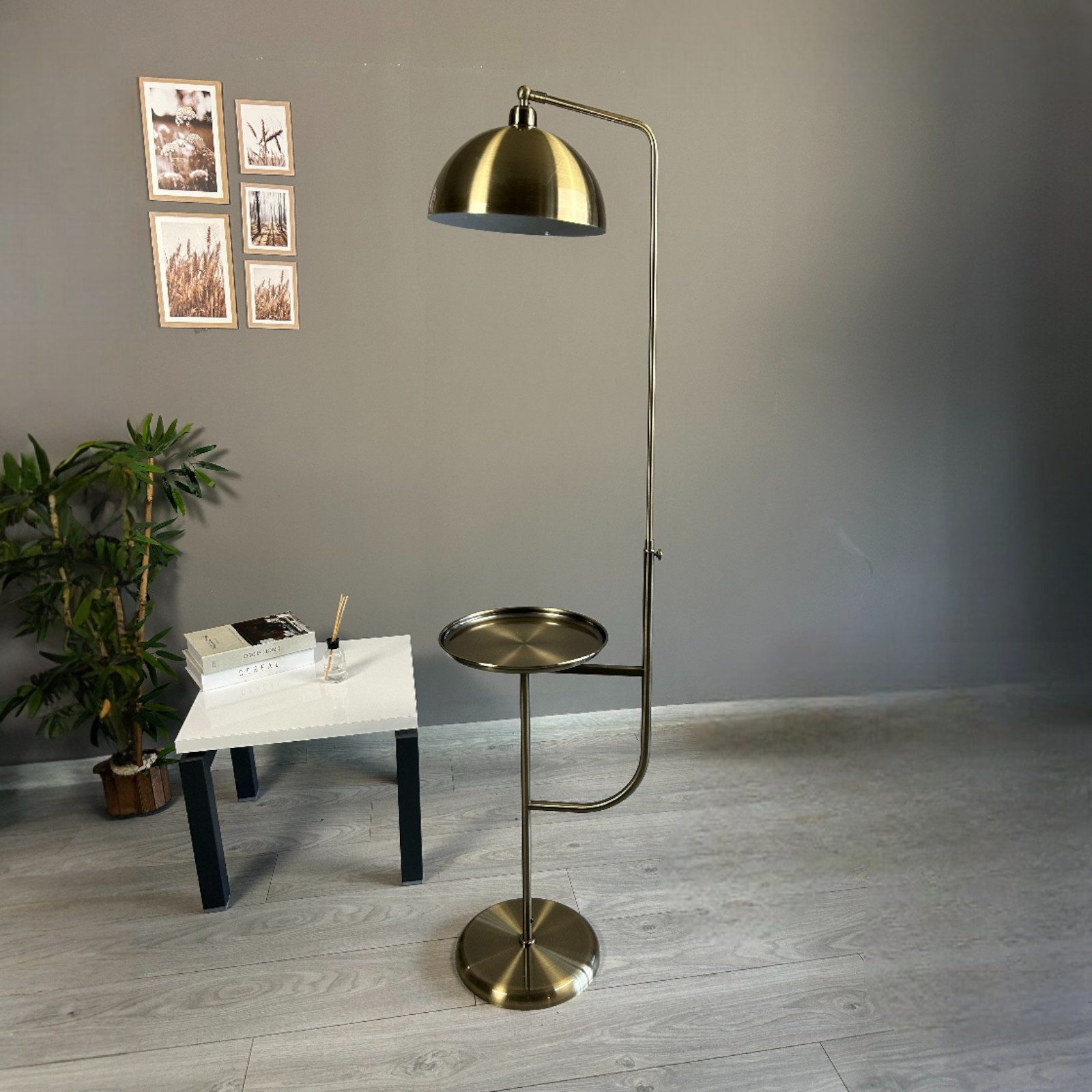 Bamyum Stehlampe Moderne Stehlampe aus Metall günstig online kaufen