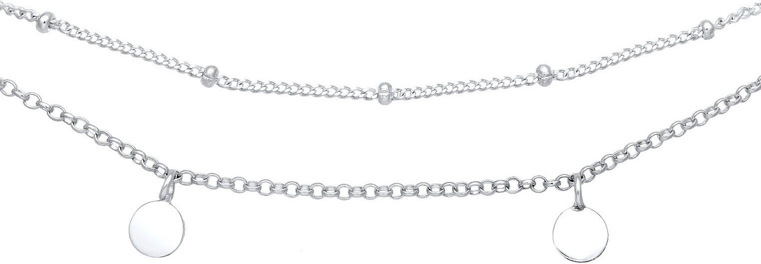 Elli Choker Schmuck Geschenk Silber 925 Kette mit Kügelchen