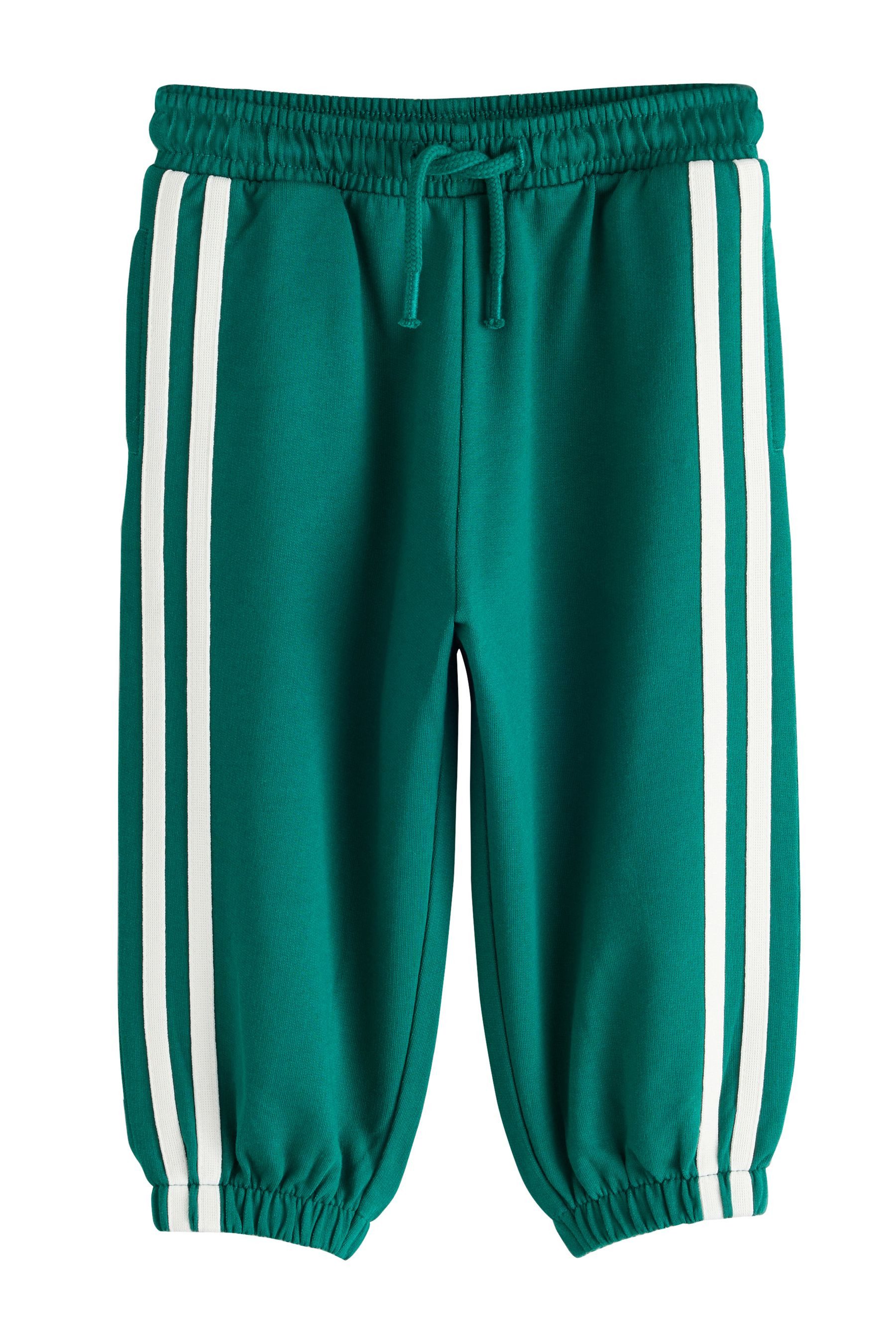 Next Jogginghose 2 x Jogginghose mit Seitenstreifen und Bündchen (2-tlg) – Bild 4 von 5