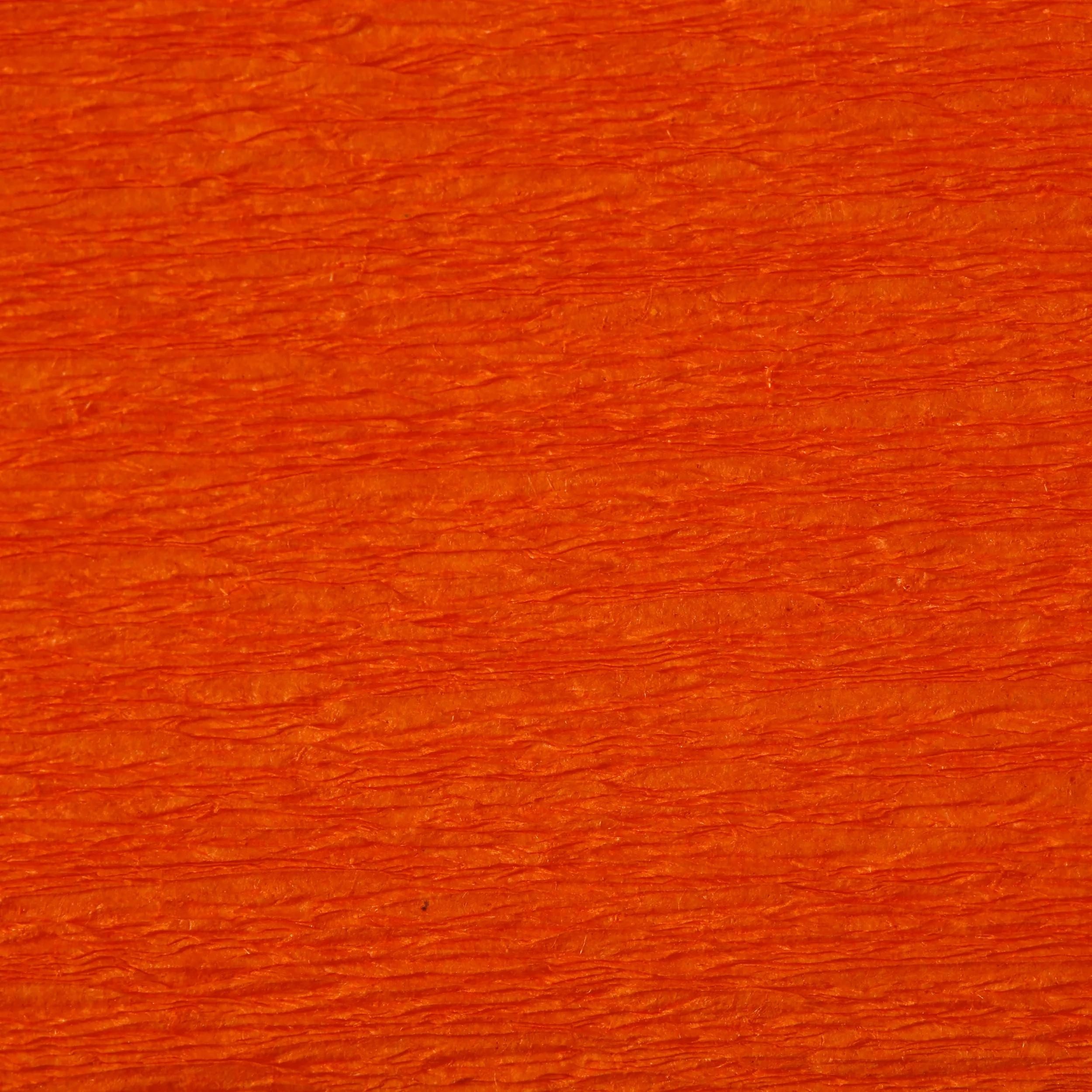 CLAIREFONTAINE Kreppband Krepppapier, Pack. 10 Bogen gefaltet 2mx0,50m Orange 901058C Krepppapier