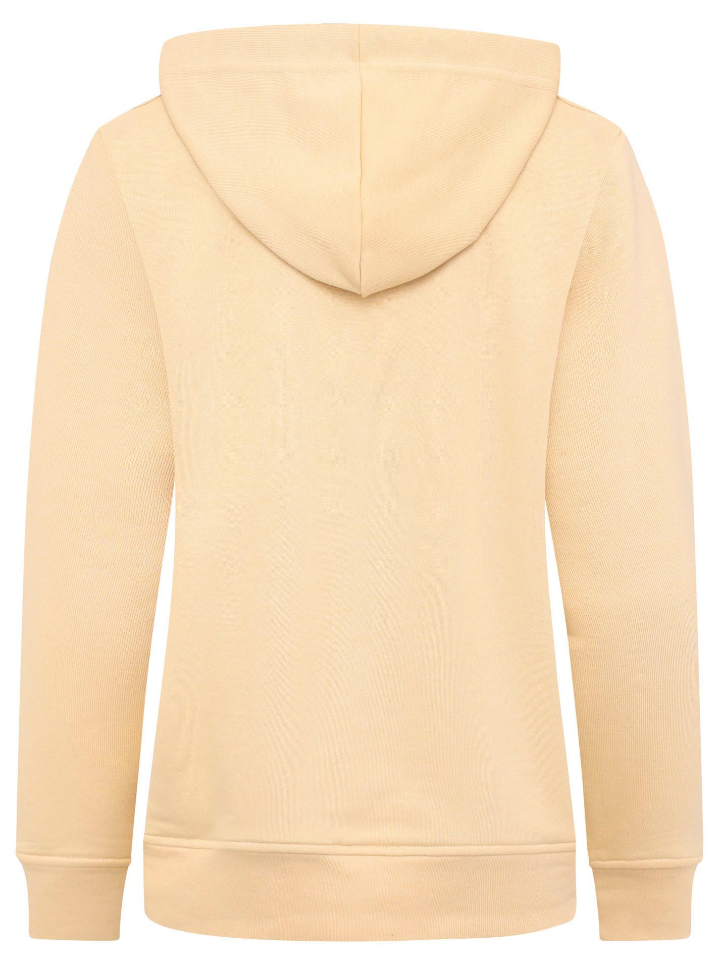Zwillingsherz Hoodie "Dackel" Stickerei vorne, weiche Fleece Innenseite, bedruckte Kordel