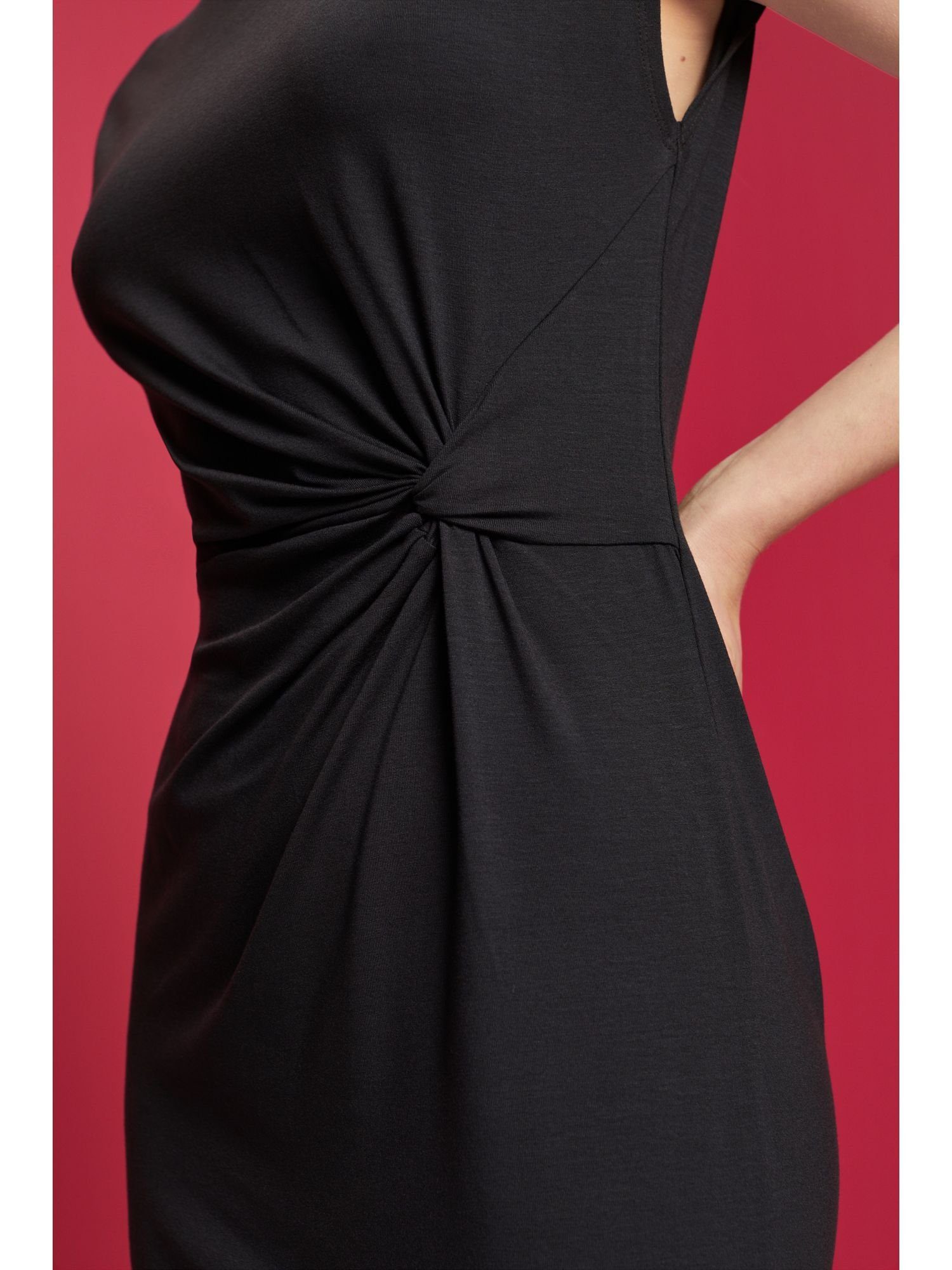 Esprit Collection Maxikleid Jerseykleid, LENZING™ ECOVERO™ ANTHRACITE