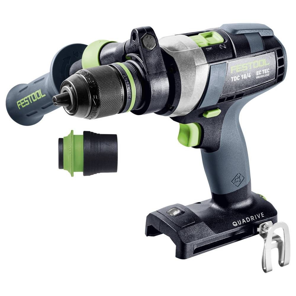 FESTOOL Akku-Schrauber TDC 18/4-Basic 575601 Akku-Bohrschrauber 18 V ohne Akku, ohne Akku