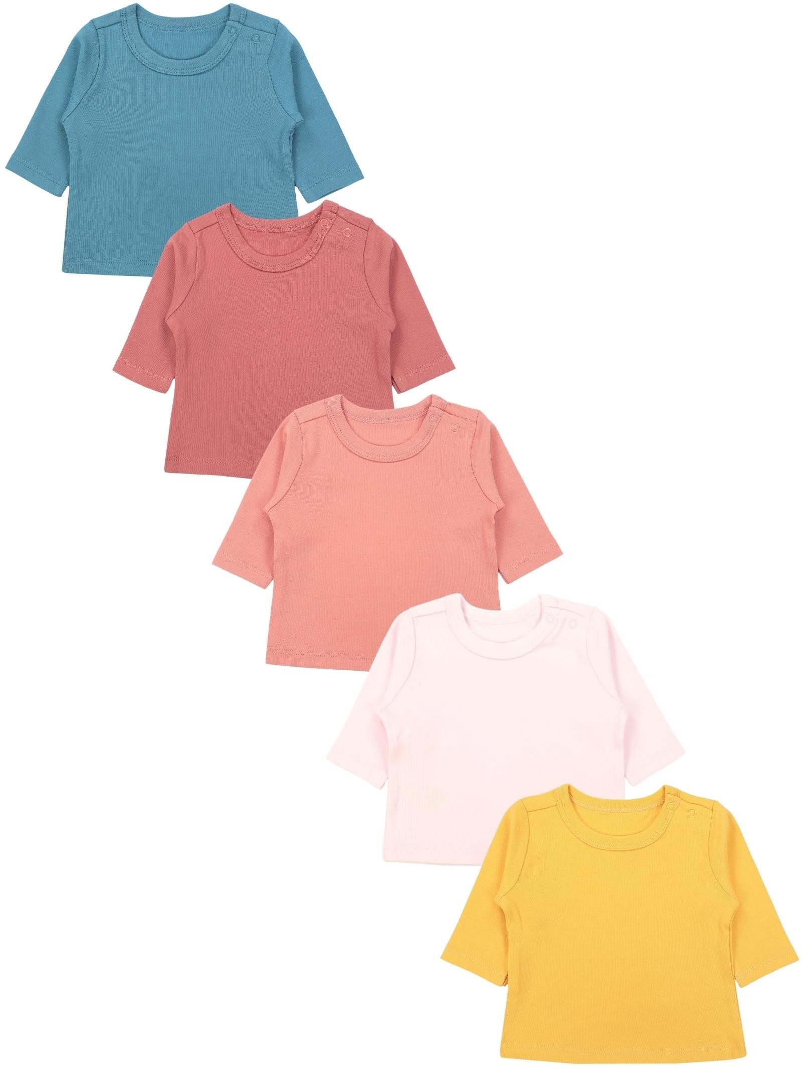 TupTam Langarmshirt TupTam Baby Mädchen Langarmshirt 5er Set