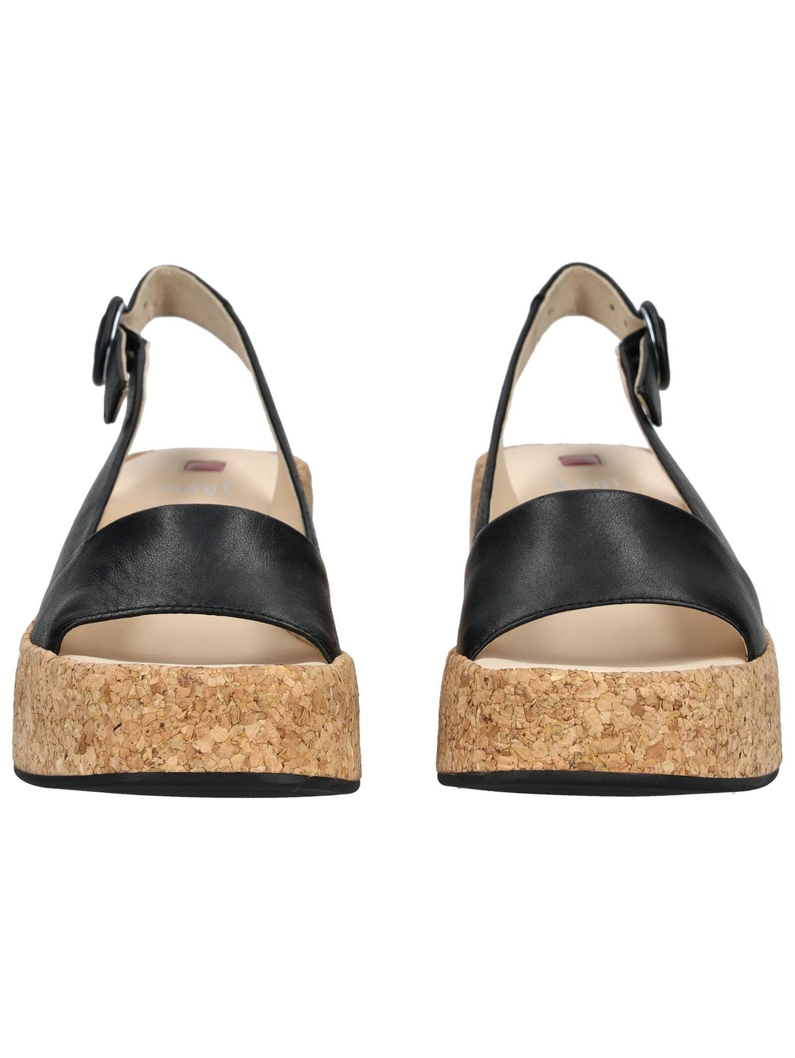 Högl Högl Sandalen Leder Keilsandalette