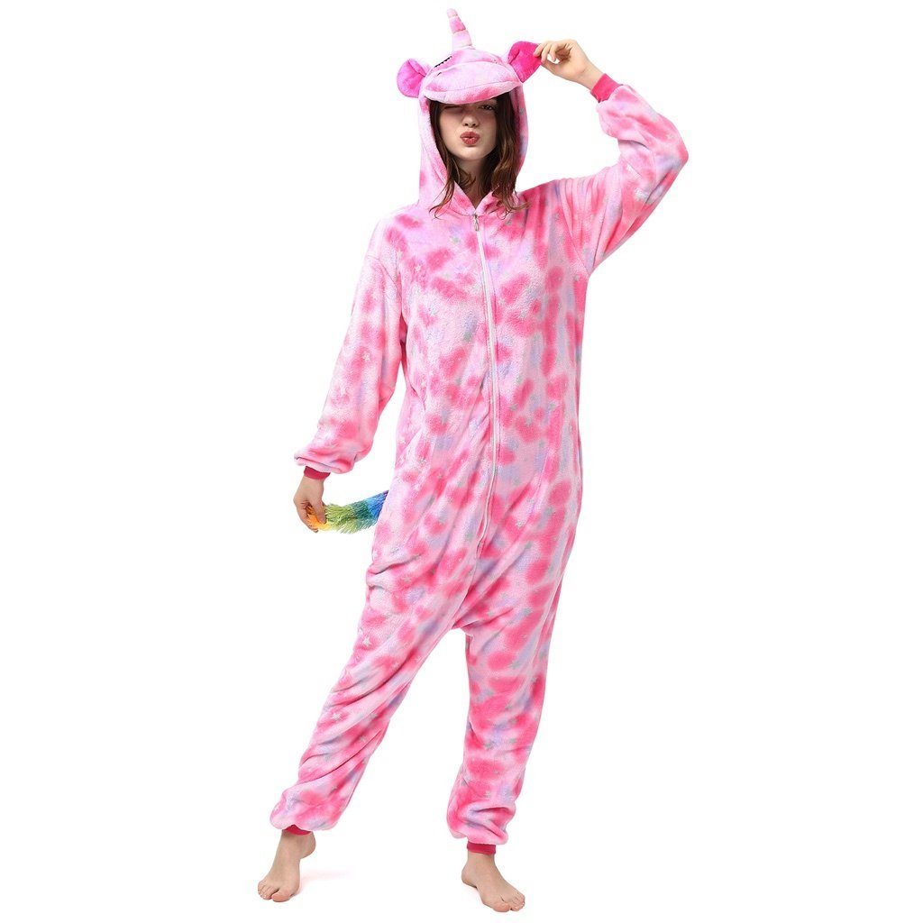 Katara Partyanzug Einhörner Jumpsuit Onesie Erwachsenen Kostüm S-XL, Karnev günstig online kaufen
