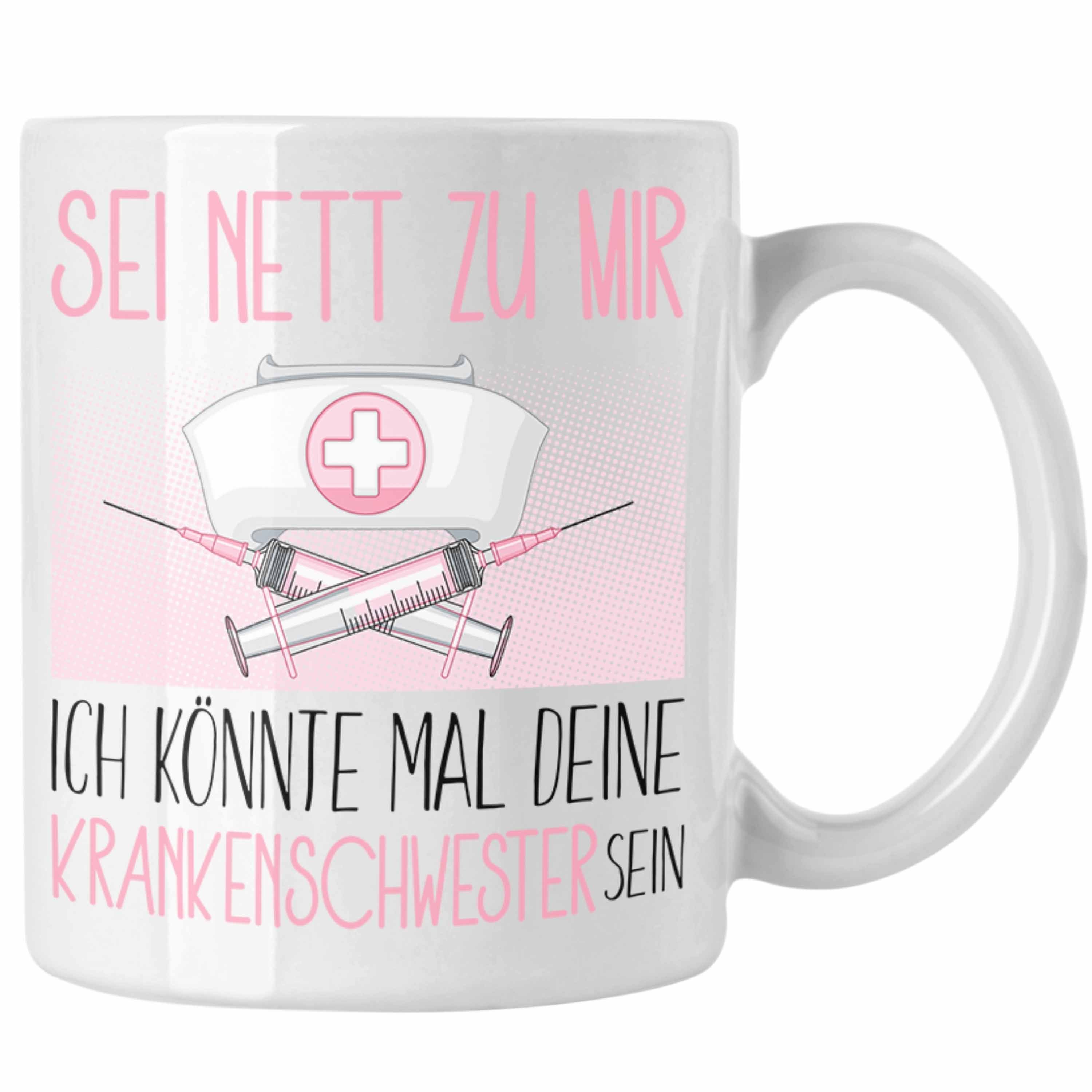 Geschenk Weiss Tasse Geschenkidee Se Trendation Krankenschwester Tasse Ausbildung Krankenhaus