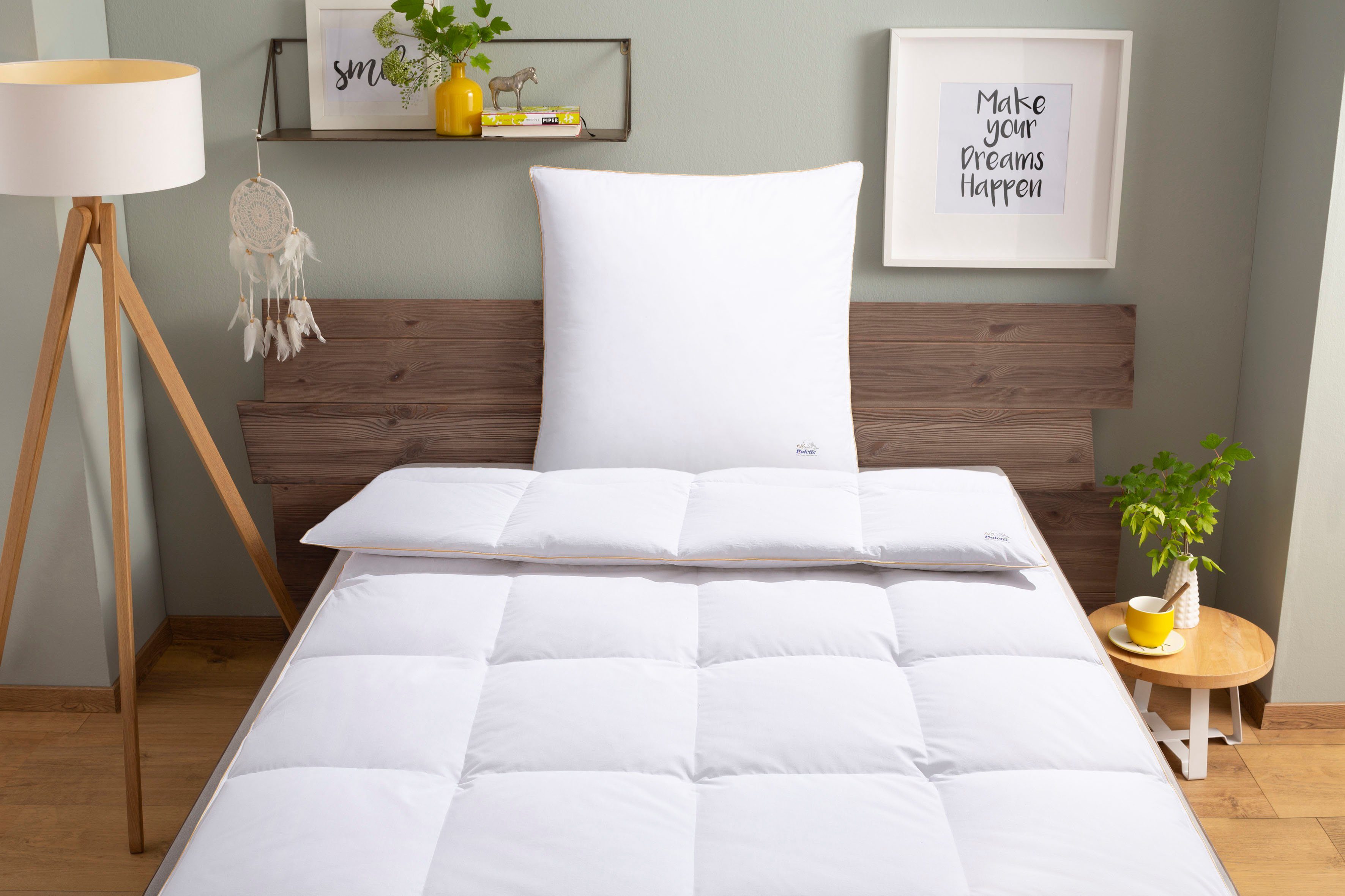 Balette Daunenbettdecke + Kopfkissen 140 Jahre Balette, in 5 Wärmeklassen, günstig online kaufen