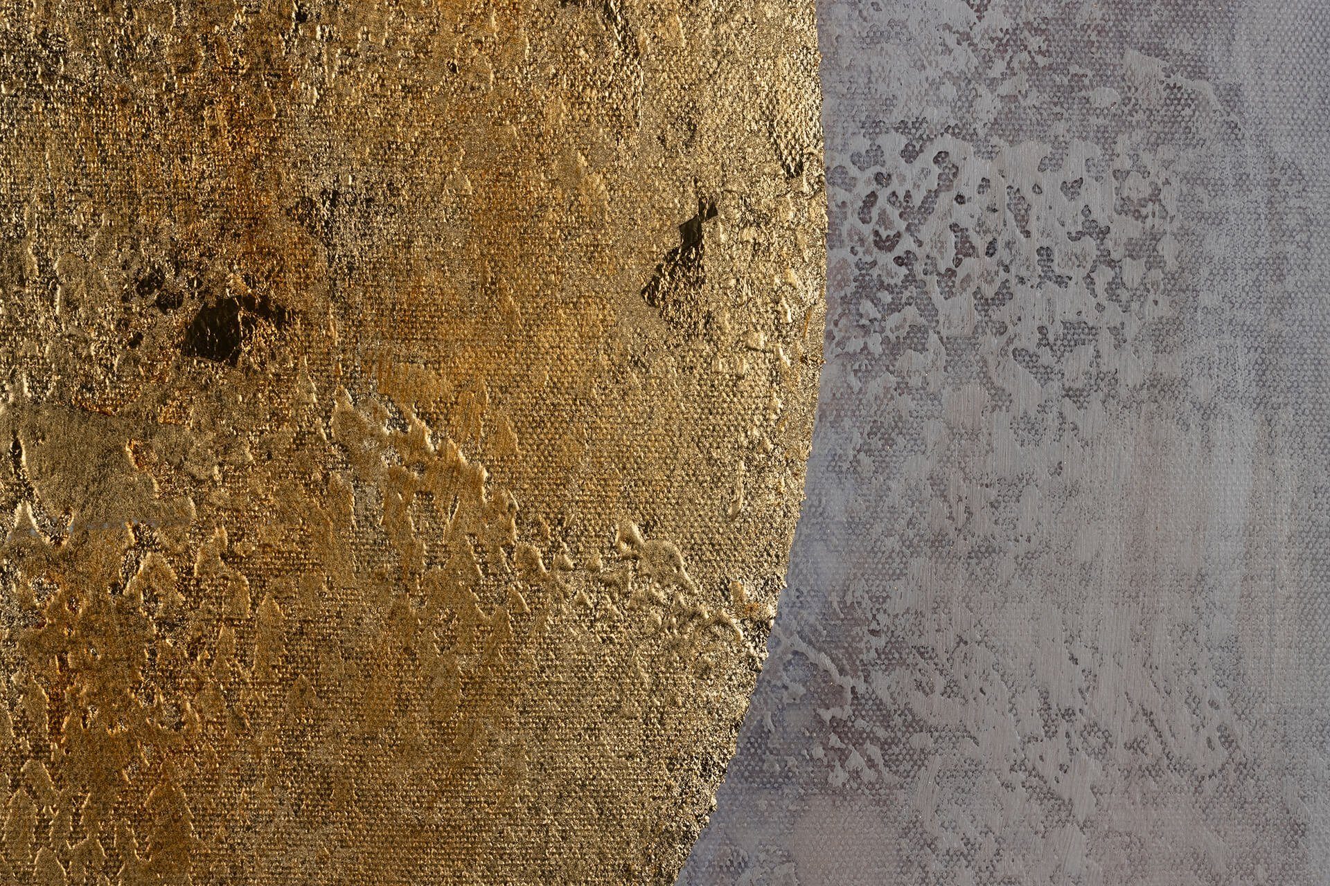 KUNSTLOFT 80x80 100% Moon cm, Phases Wohnzimmer HANDGEMALT Leinwandbild Gemälde Wandbild