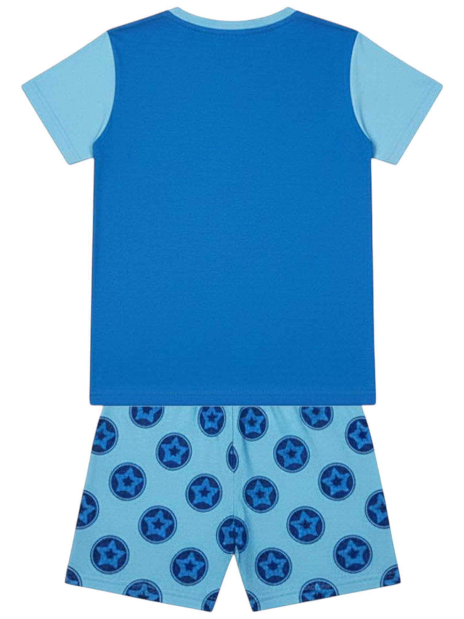 Cerdá Schlafanzug PAW Patrol - Chase (2 tlg) Jungen Pyjama Set kurz - Kinder Shorty Gr. 98-116 cm