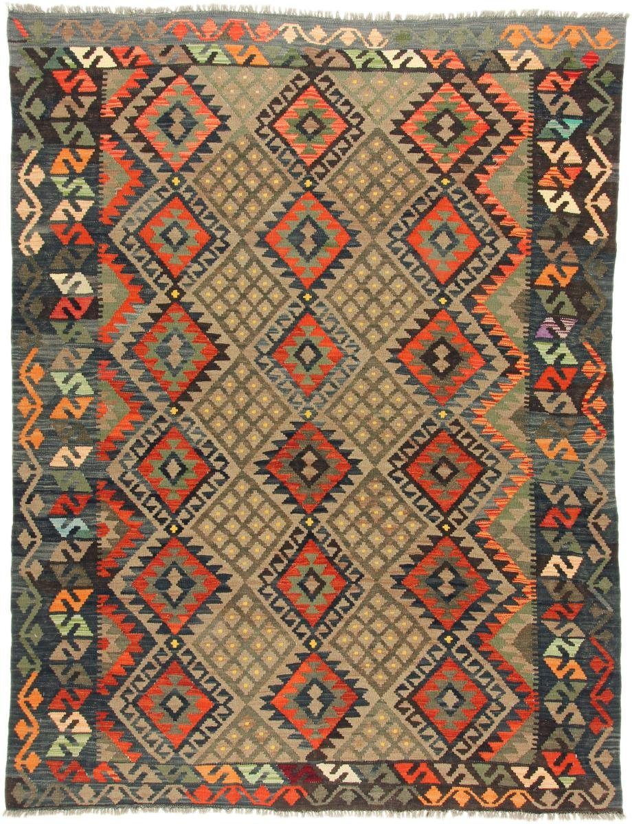 Afghan 3 Orientteppich, Handgewebter mm Höhe: Heritage Orientteppich Trading, rechteckig, Moderner Nain 180x270 Kelim
