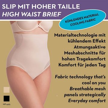 Miss Perfect Miederhose 4415 Damen Taillenhoher Miederslip mit Cooling Fabric