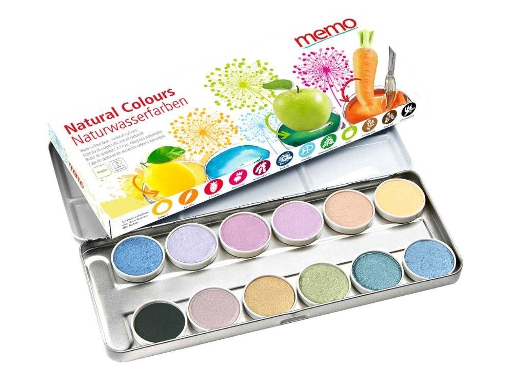 memo Malpalette memo Malkasten 'Natural Colours'