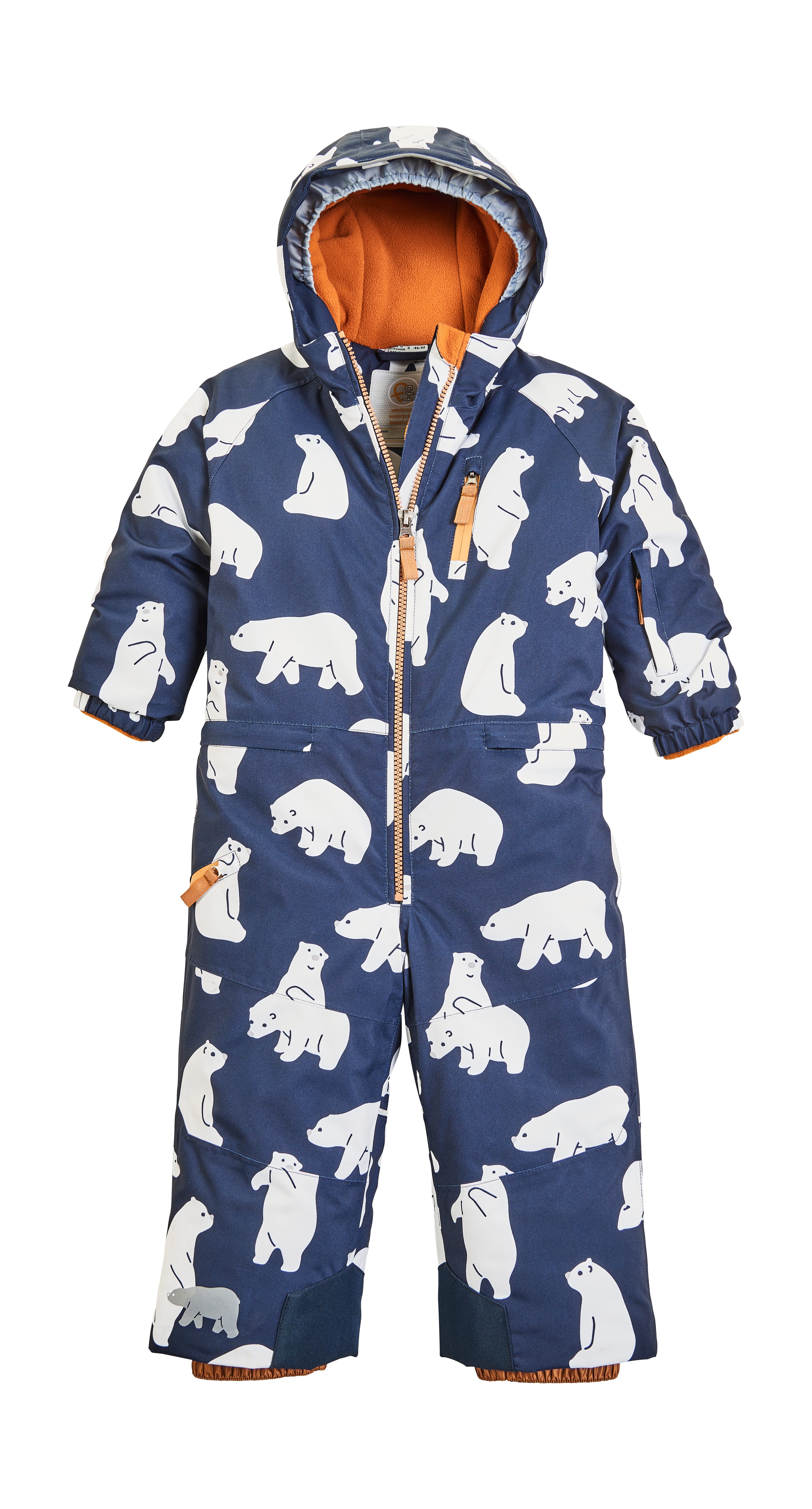 first instinct by killtec Skianzug FISW 33 MNS ONPC, Wasserdichter Kinder Skioverall mit Grow-Up-Funktion