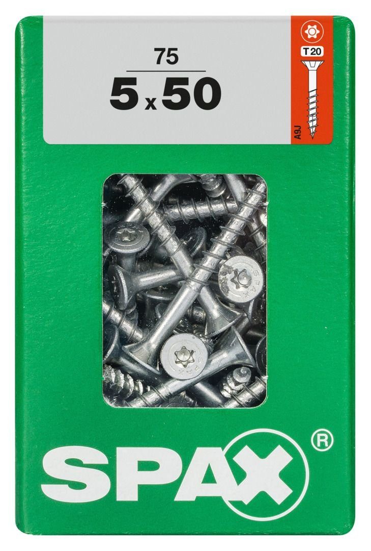 SPAX Holzbauschraube Spax Universalschrauben 5.0 x 50 mm TX 20 - 75