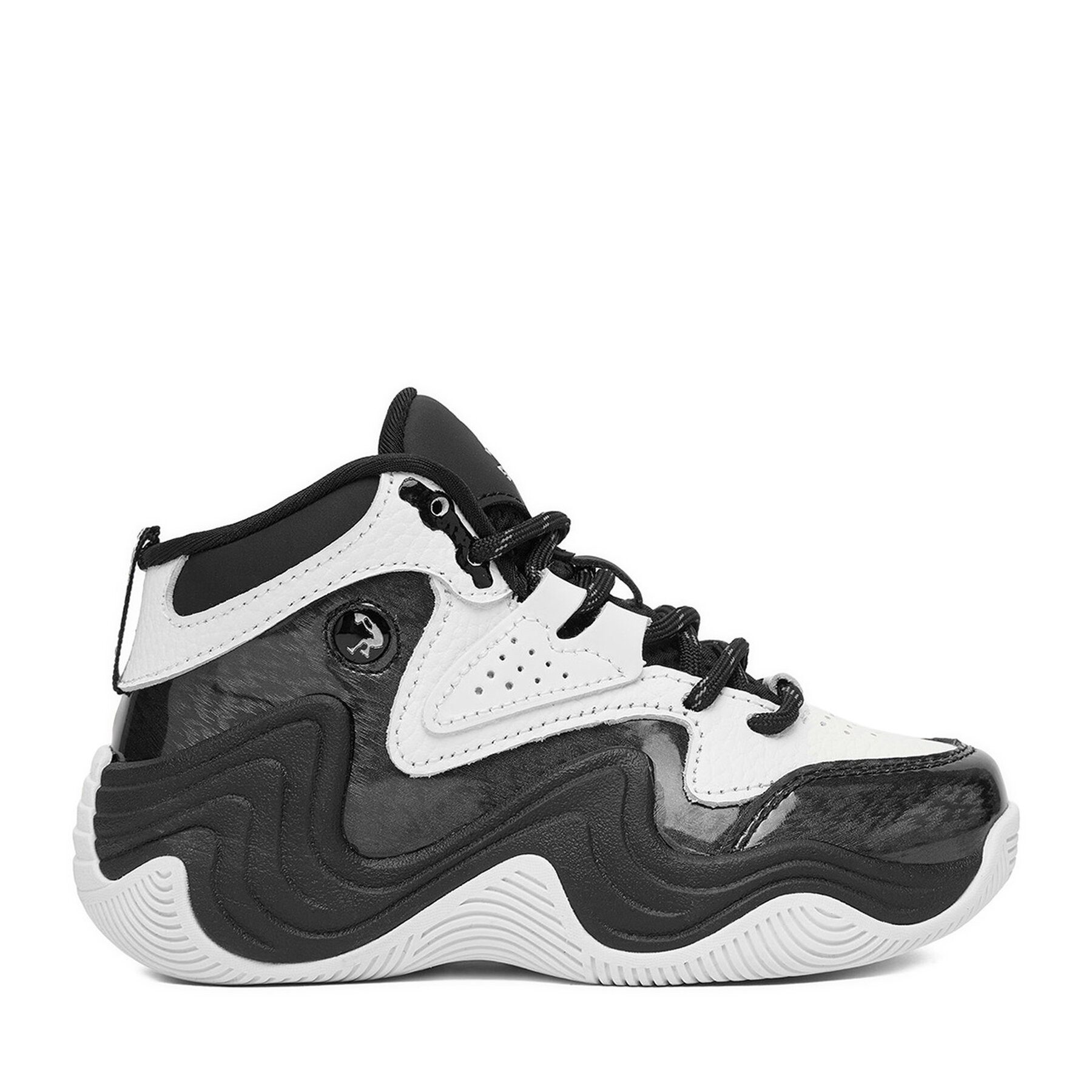 Shaq Shaq Basketballschuhe Junge Schwarz SHAQ-EO-JUGERNAUT AQ95041Y-BW Weiß Basketballschuh – Bild 5 von 5