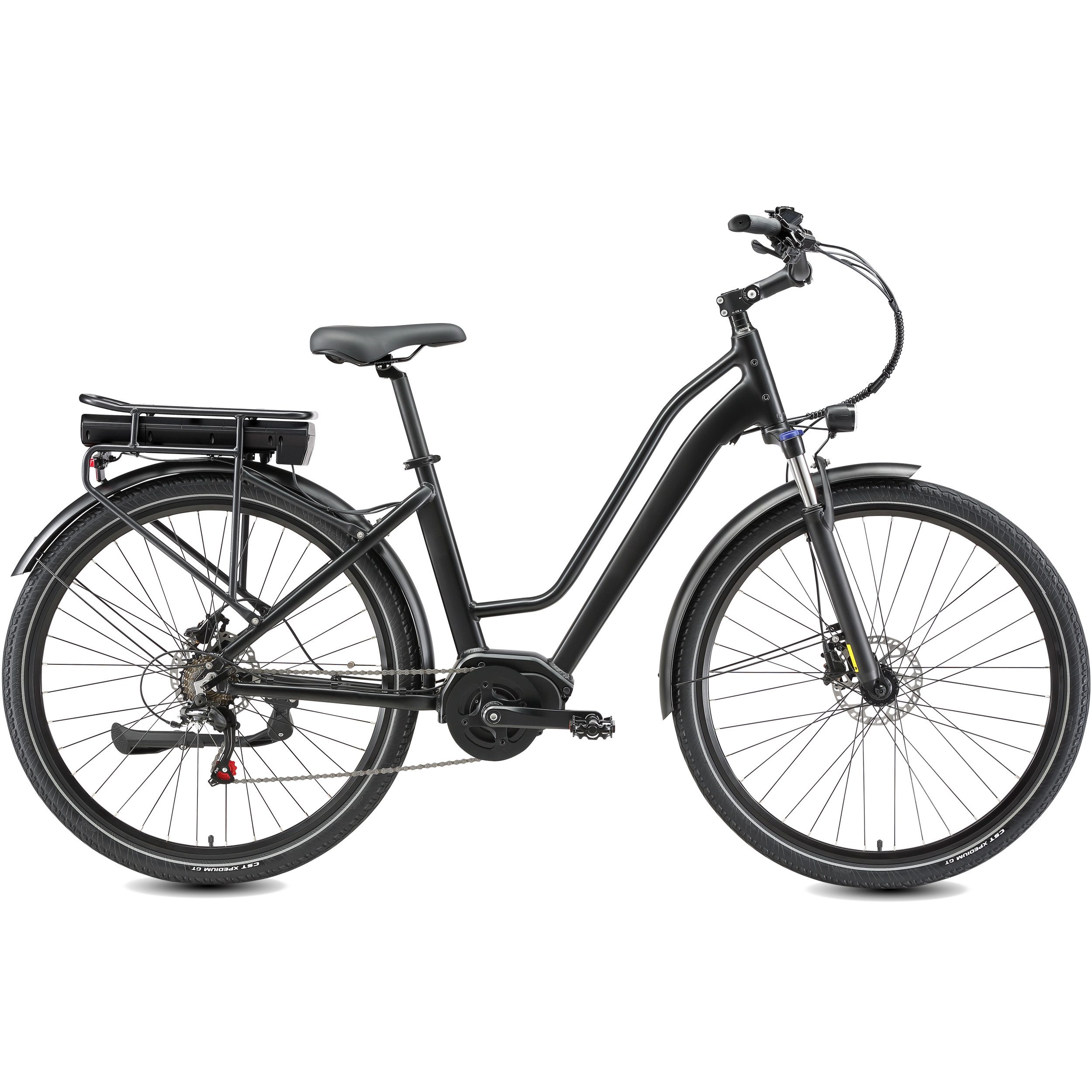 E-Bike Mittelmotor 28 Zoll Cityrad E-Fahrrad Damen u. Herren Pedelec 460Wh