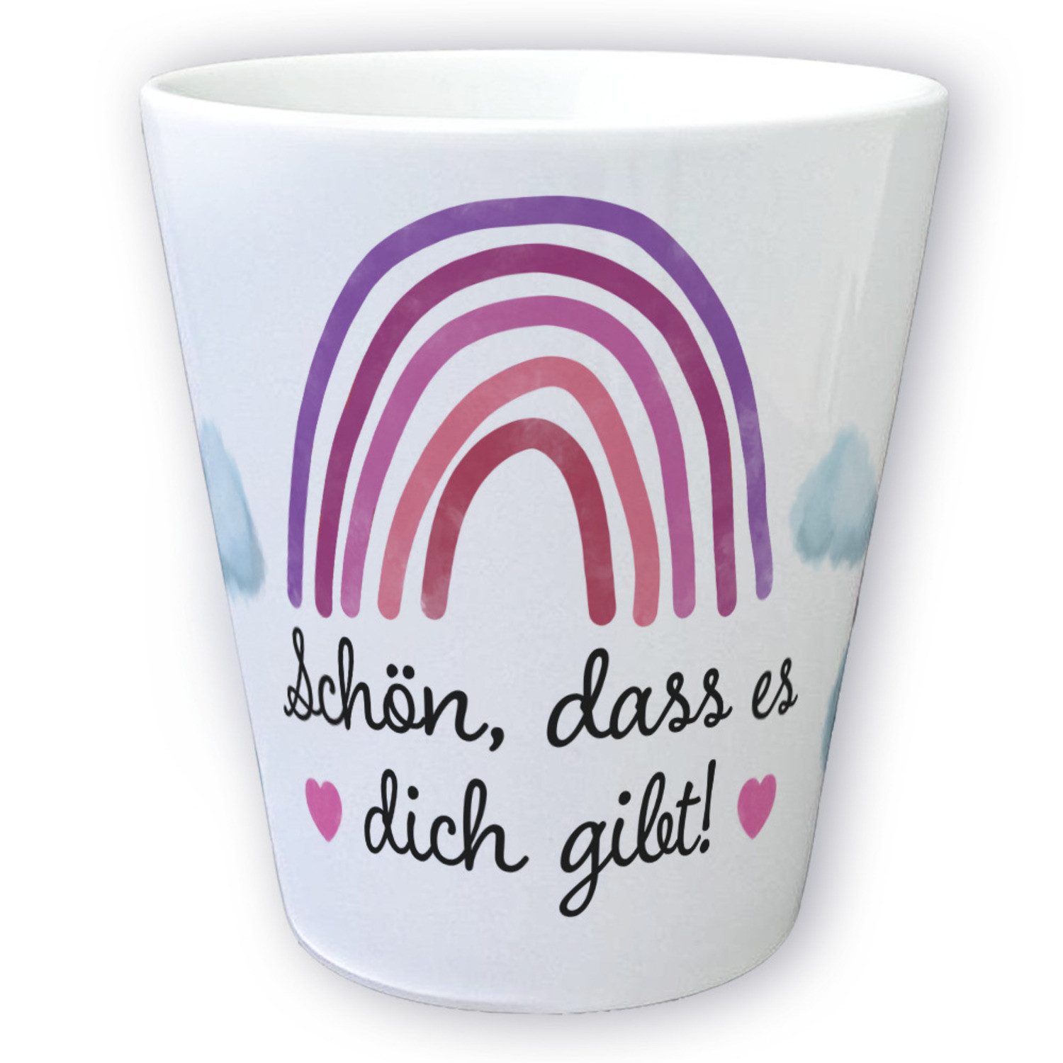 speecheese Blumentopf Schön, dass es dich gibt Blumentopf aus Keramik