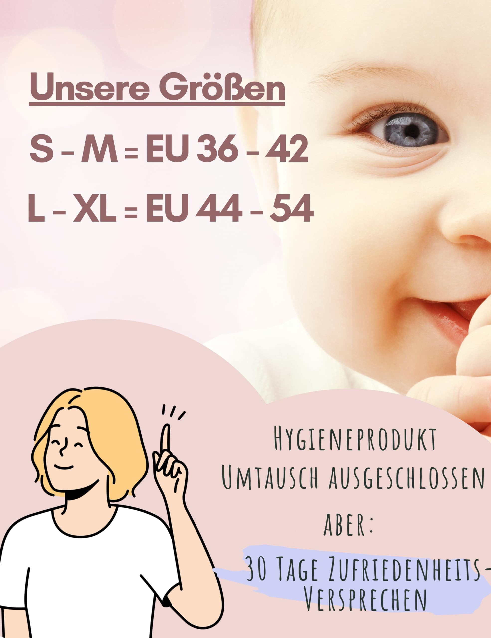 Mrs. Mum Schwangerschaftsslip Kaiserschnitt Unterhose I Postpartum Slips I Wochenbett Unterwäsche (1 STK) I High Waist I Bauchweg & figurformend I