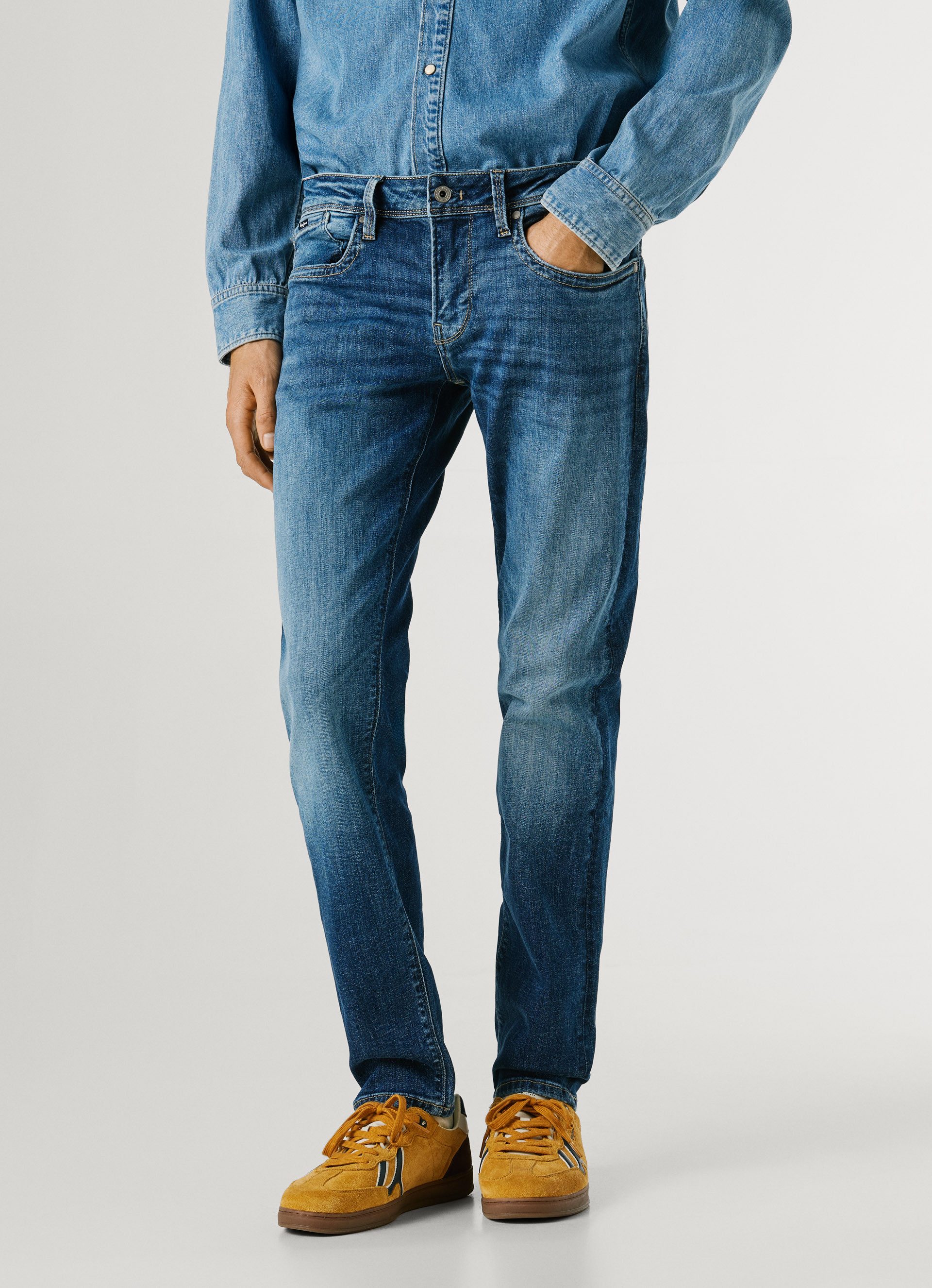 Pepe Jeans Slim-fit-Jeans HATCH im 5-Pocket Design