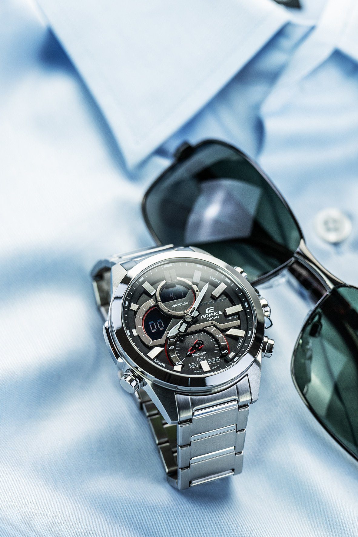 CASIO Chronograph Casio Edifice Herren Bluetooth Uhr ECB-30D-1AEF ECB-30D-1 günstig online kaufen