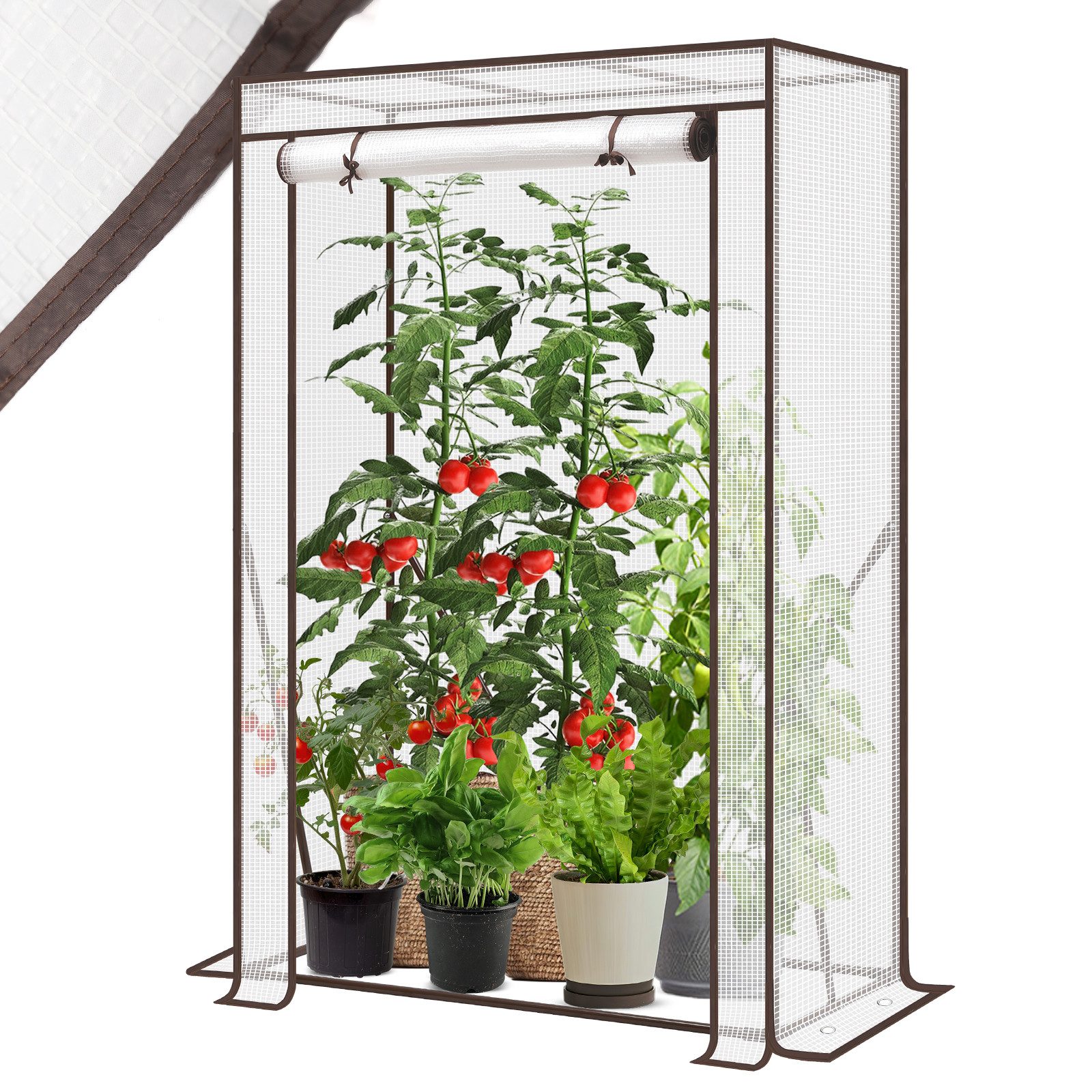 Sekey Foliengewächshaus Tomatengewächshaus Tomatenhaus Foliengewächshaus 50 günstig online kaufen