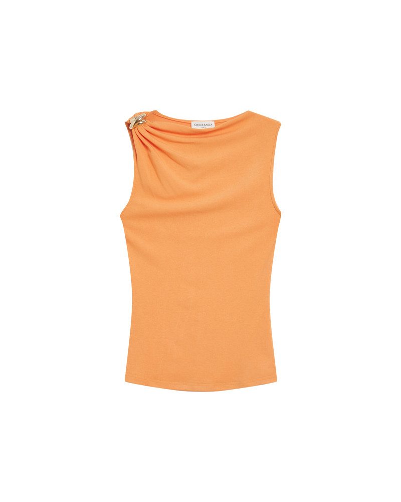 Grace & Mila WAGNER - Top Damen - Shirt Damen - Tanktop - ärmelloses Top Damen