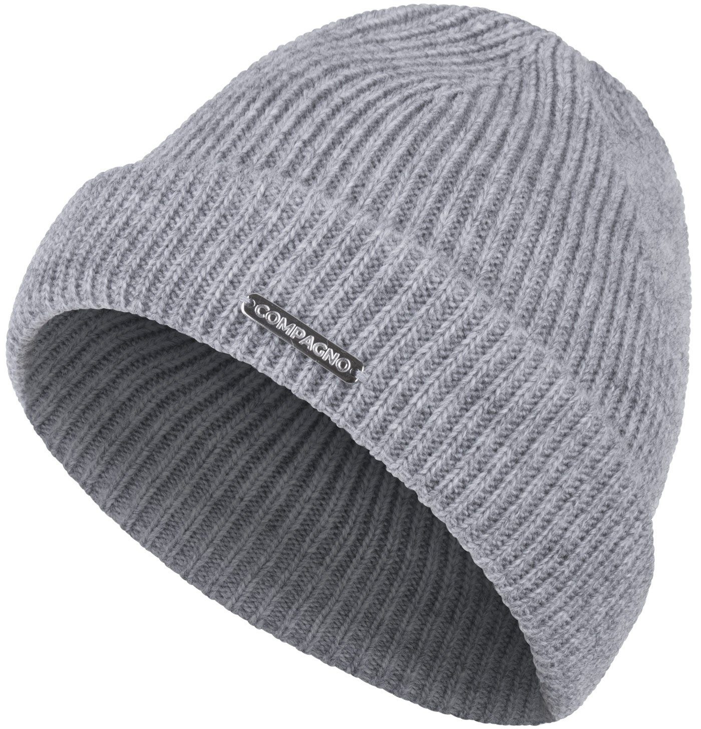 compagno Strickmütze (1-St) Kindermütze Wintermütze Beanie Jungen Mädchen Strickmütze 2-10 Jahre
