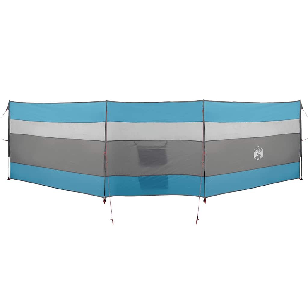 vidaXL Pavillon Camping-Windschutz Blau 508x130 cm günstig online kaufen