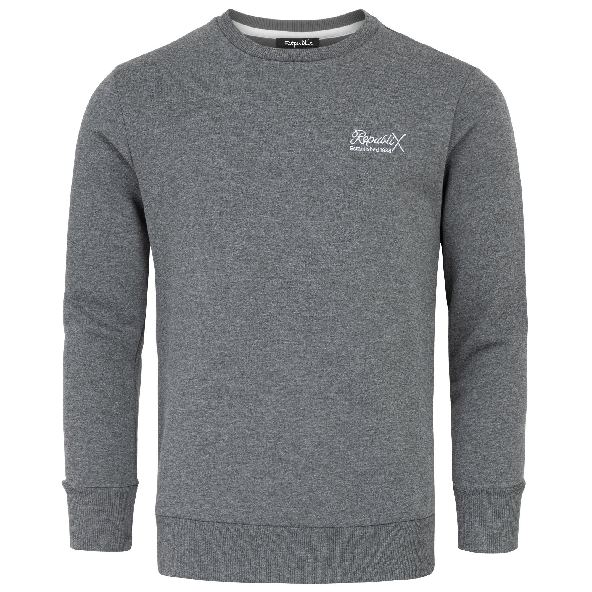 REPUBLIX Sweatshirt WYATT Herren Basic College günstig online kaufen
