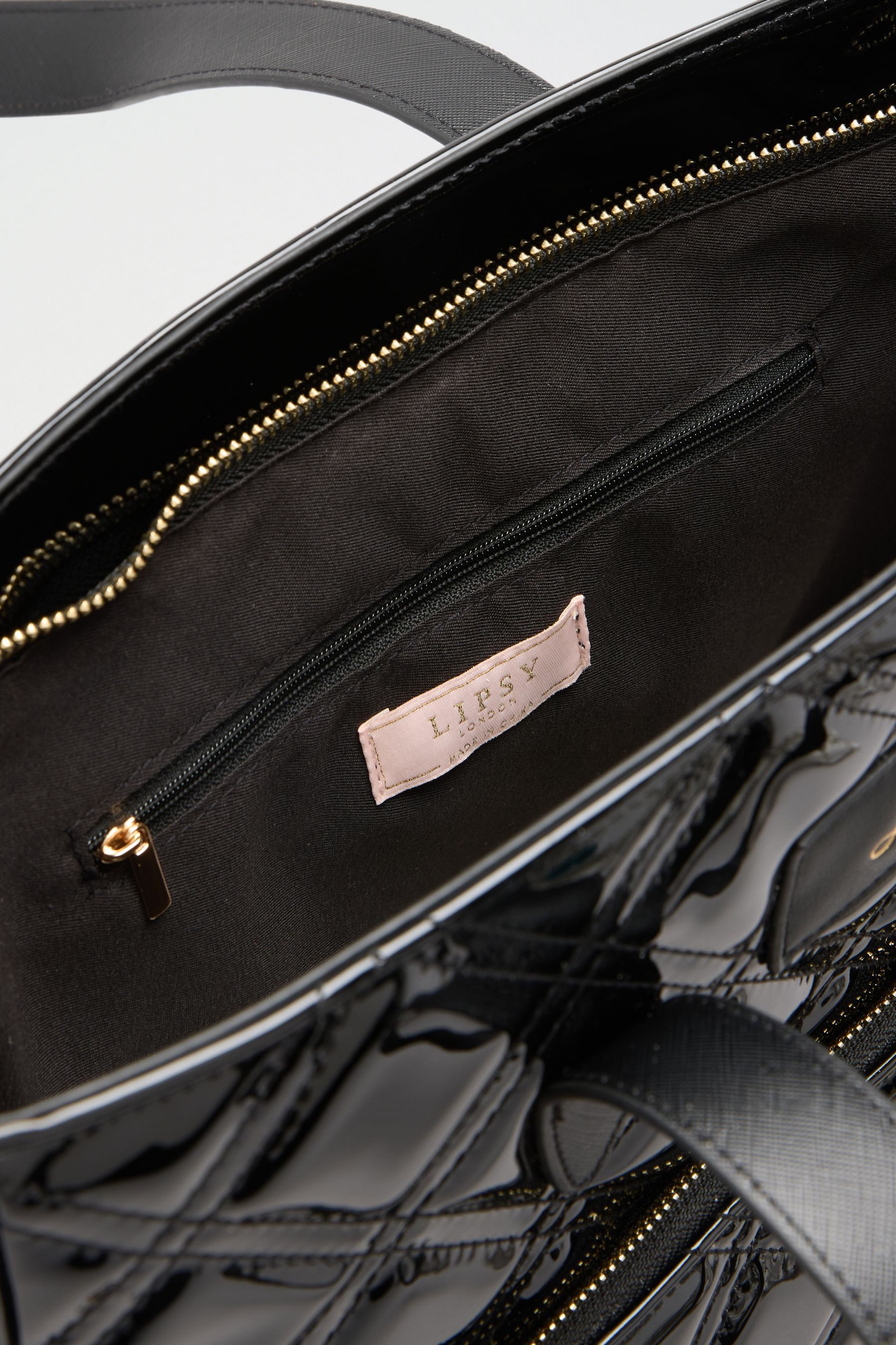 LIPSY Einkaufsshopper Gesteppte Shopper-Tasche für die Schule