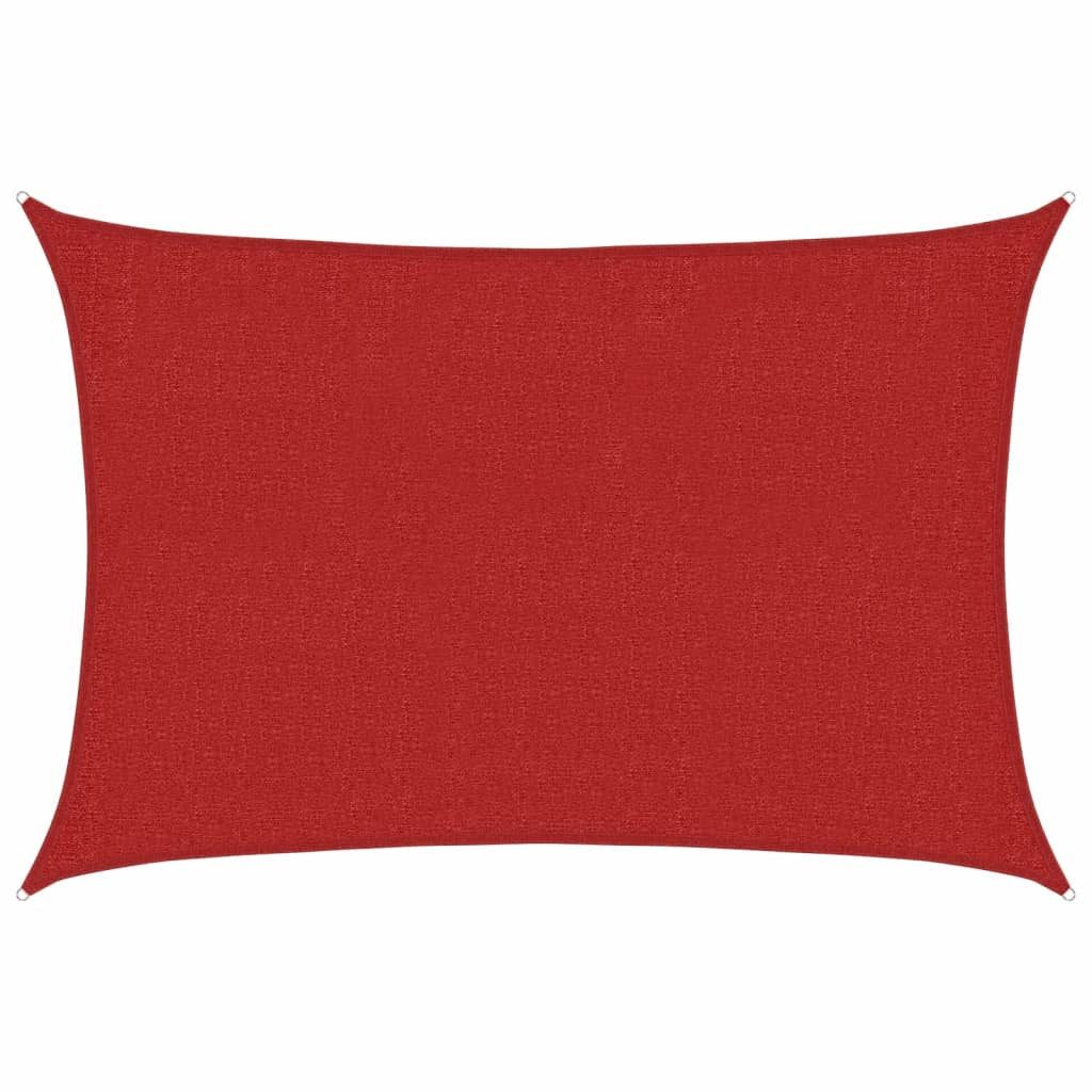 vidaXL Sonnensegel Sonnensegel 160 g/m² Rot günstig online kaufen